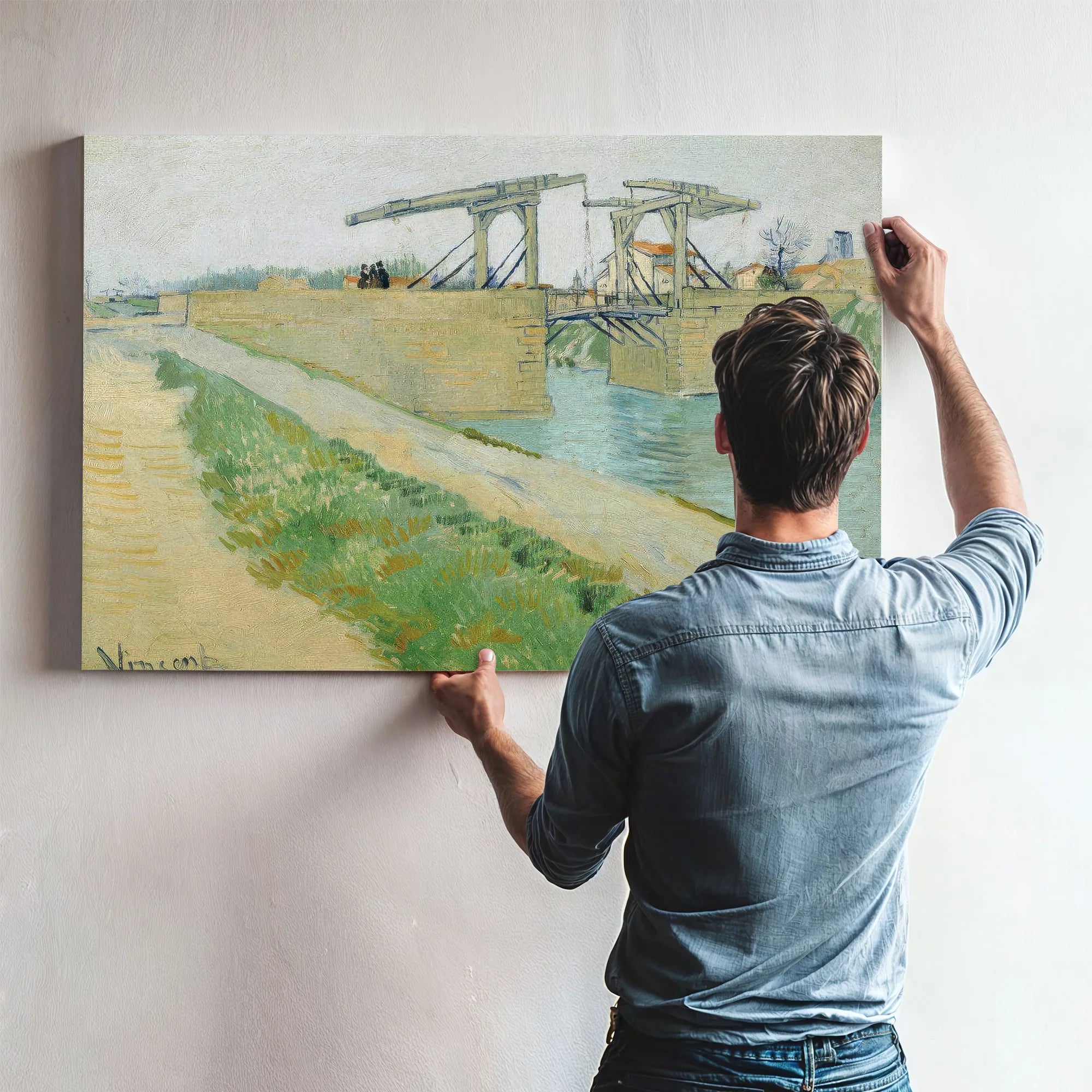 The Langlois Bridge 3 By Vincent Van Gogh Fine Art Print
