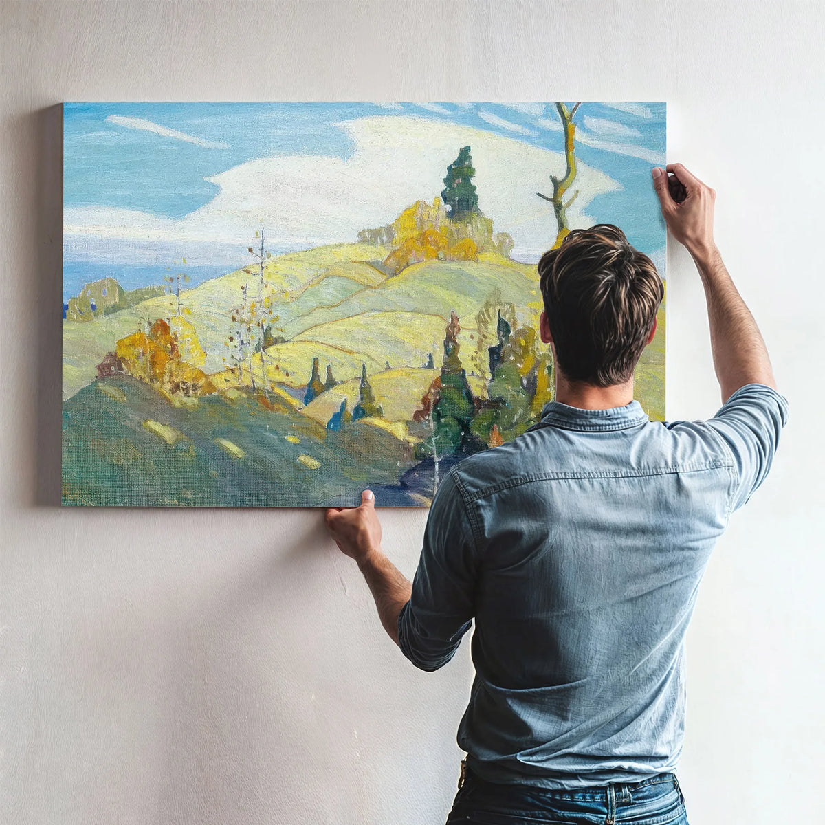 The Hilltop By Frank Carmichael Fine Art Print