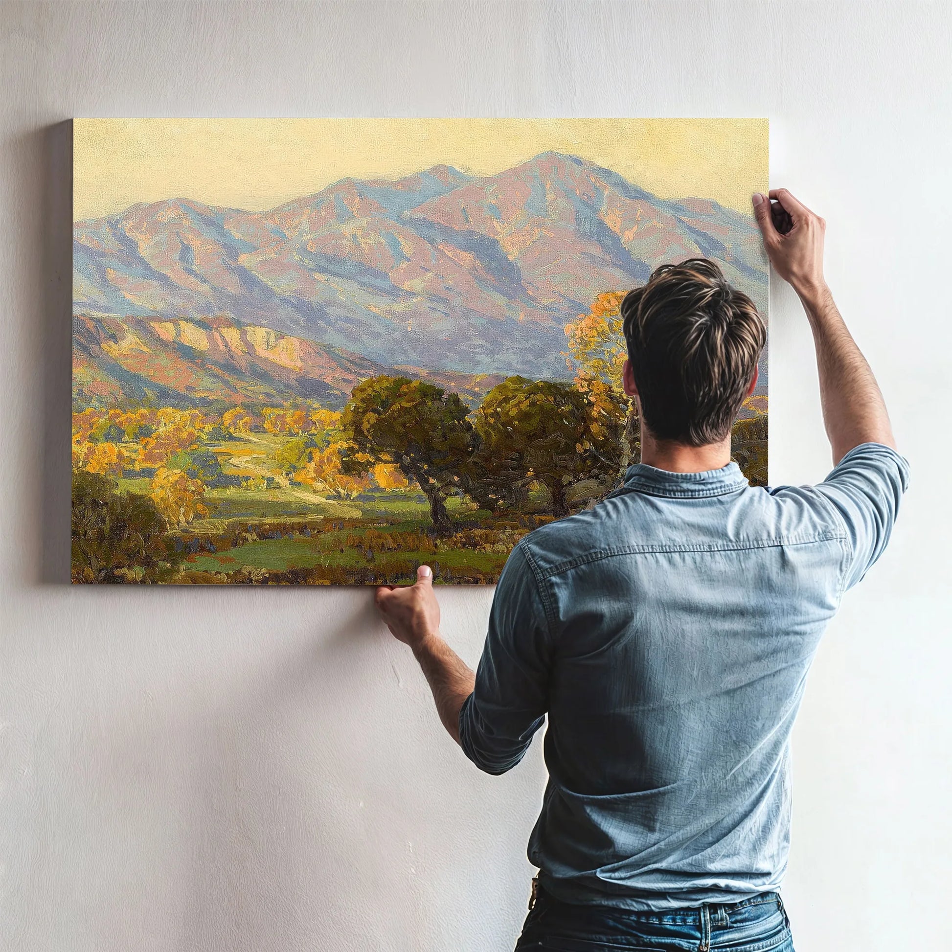 Canyon Mission Viejo, Capistrano By Edgar Payne Fine Art Print