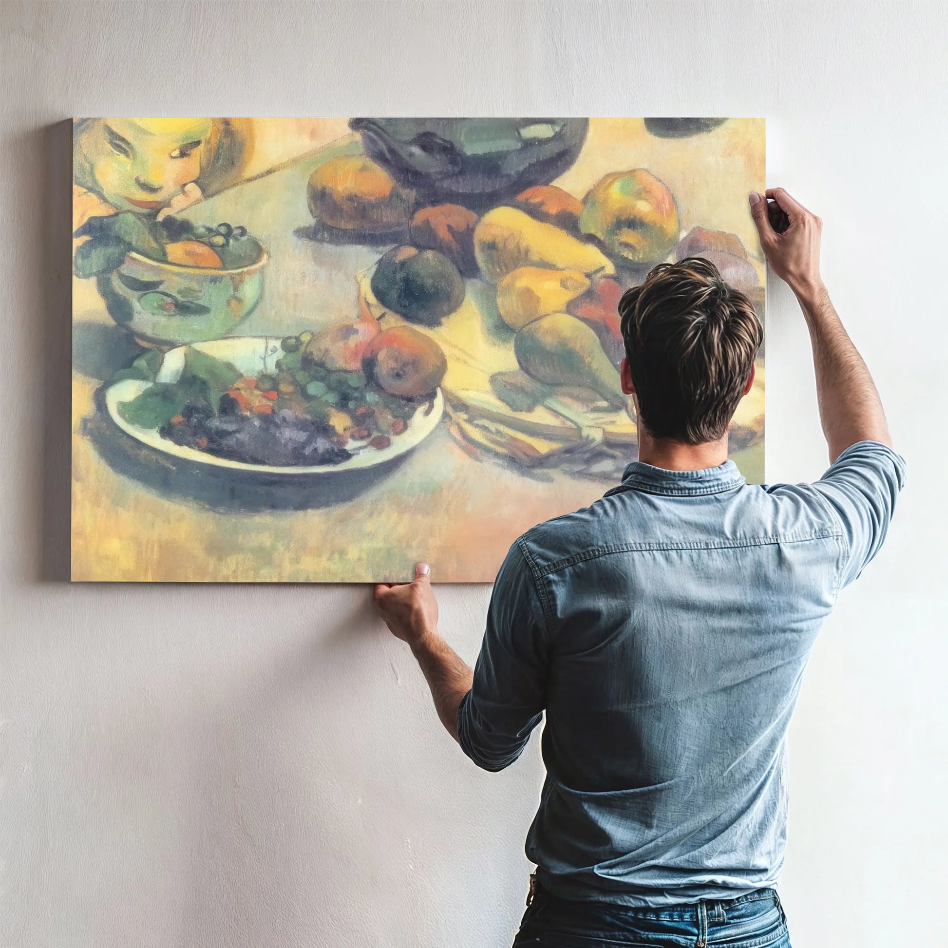 Still Life With Fruits By Paul Gauguin Fine Art Print