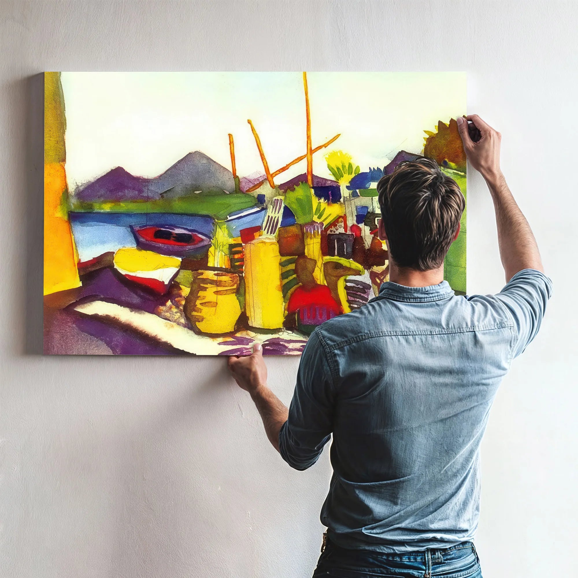 Kairouan Iii By August Macke Fine Art Print