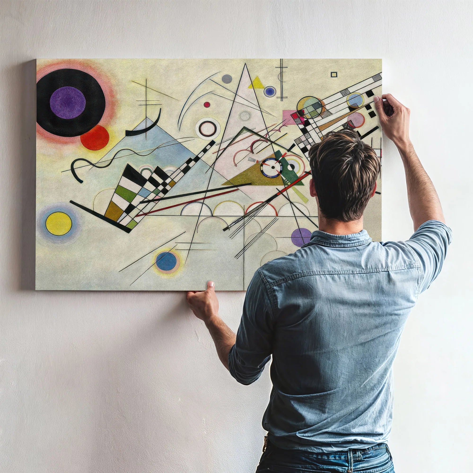 Composition 8 1923 By Wassily Kandinsky Fine Art Print