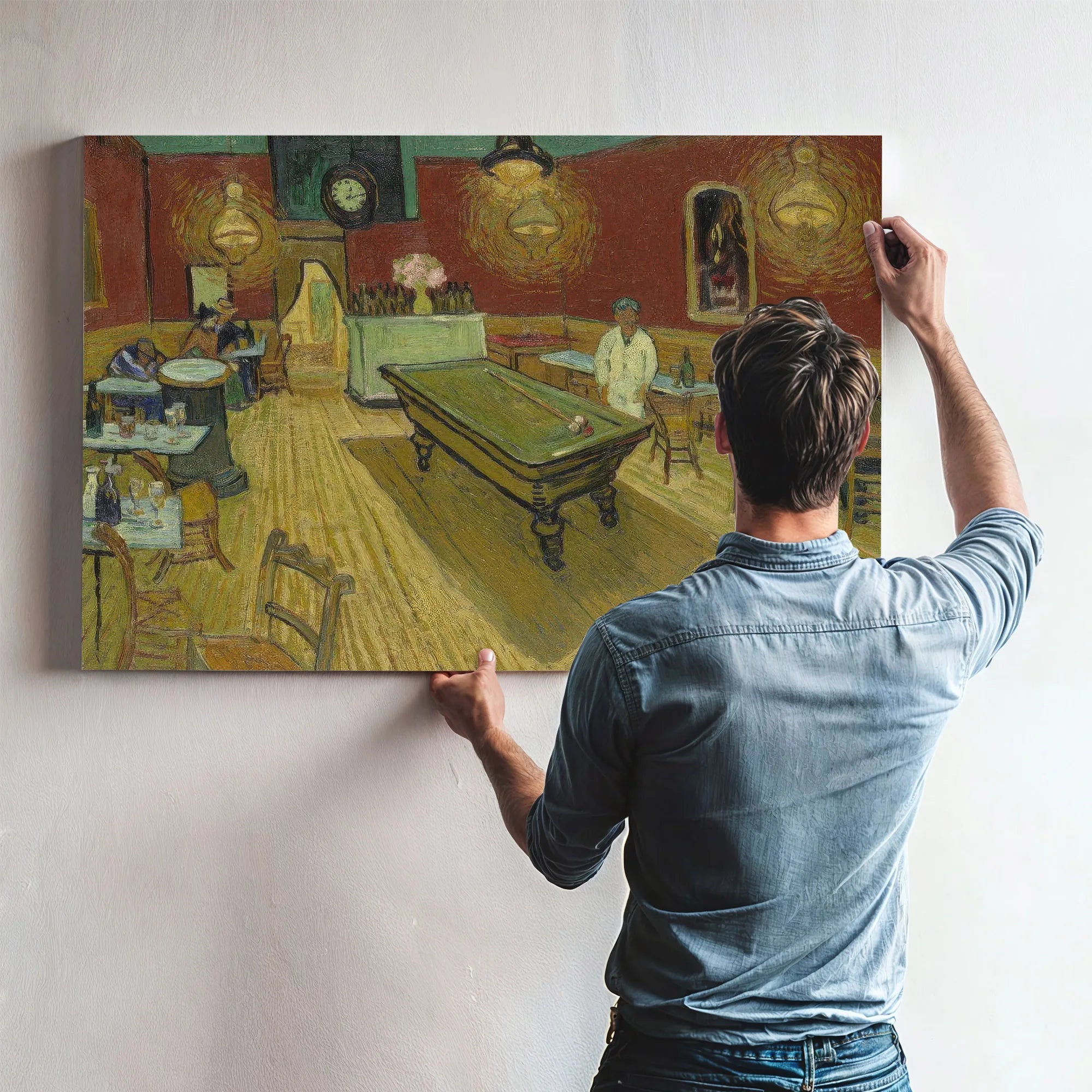 Le Cafe De Nuit (The Night Cafe) By Vincent Van Gogh Fine Art Print