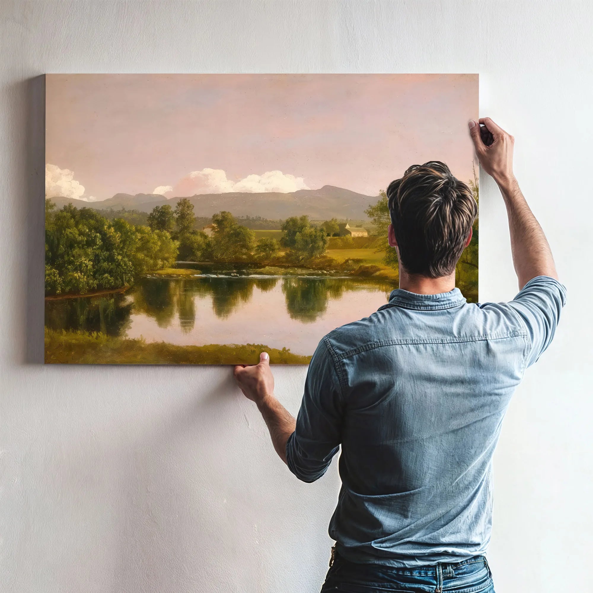 The Catskill Creek By Frederic Edwin Church Fine Art Print