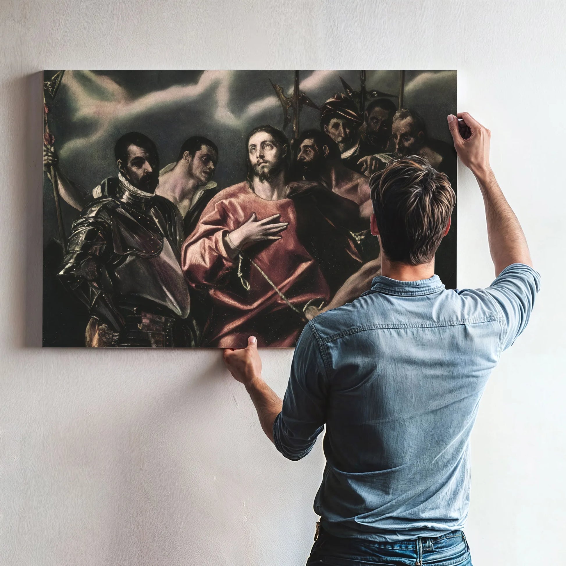 The Disrobing Of Christ (El Espolio) By El Greco Fine Art Print