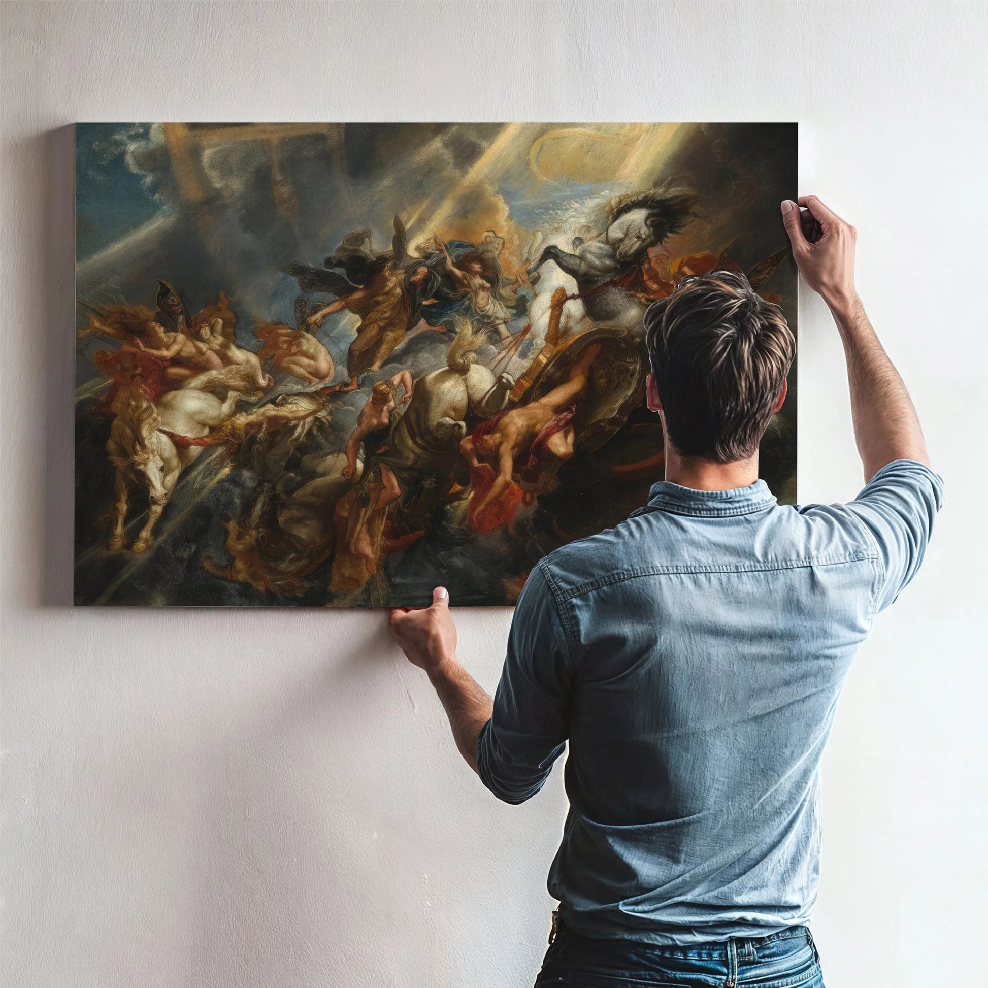 Peter Paul Rubens The Fall Of Phaeton 1605 By Peter Paul Rubens Fine Art Print