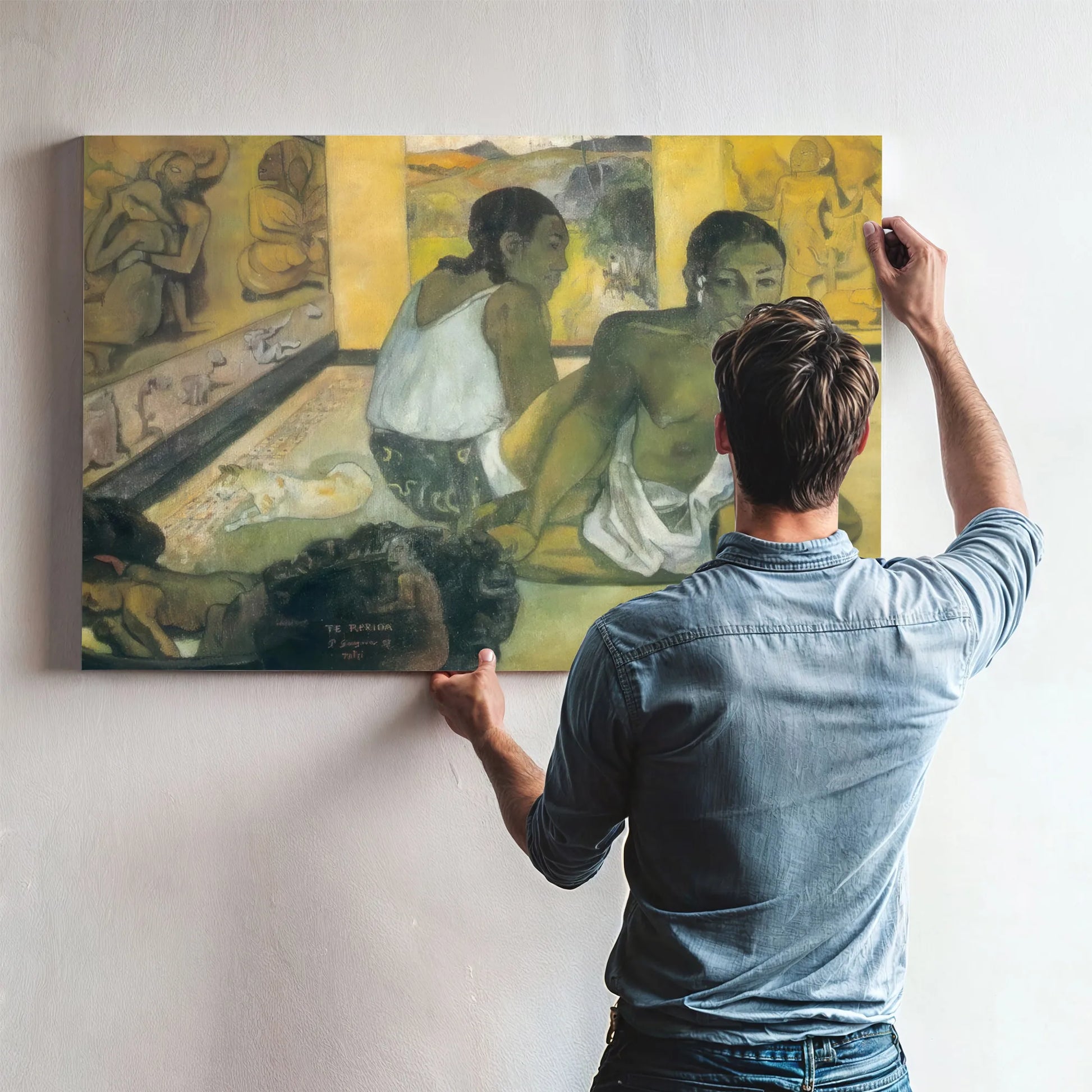 Te Rerio ( The Dream) By Paul Gauguin Fine Art Print