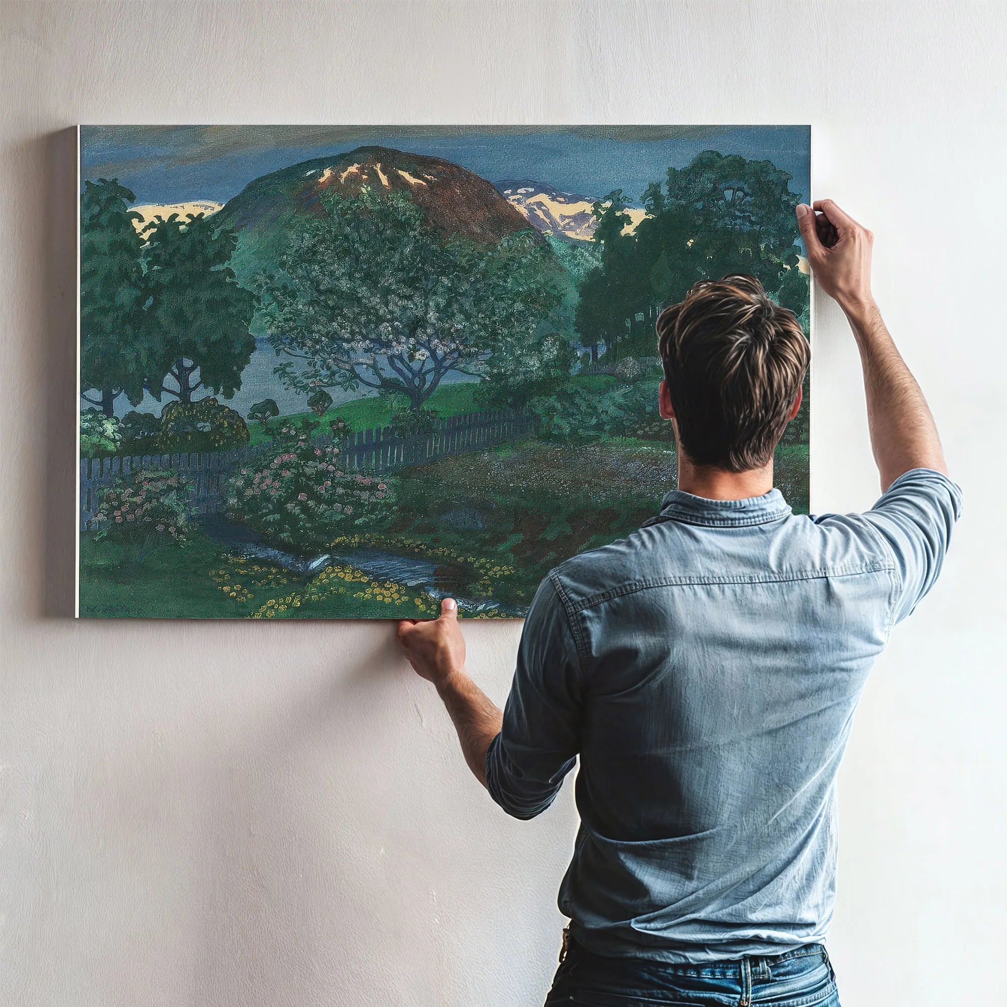 A Night In June 1 By Nicolai Astrup Fine Art Print