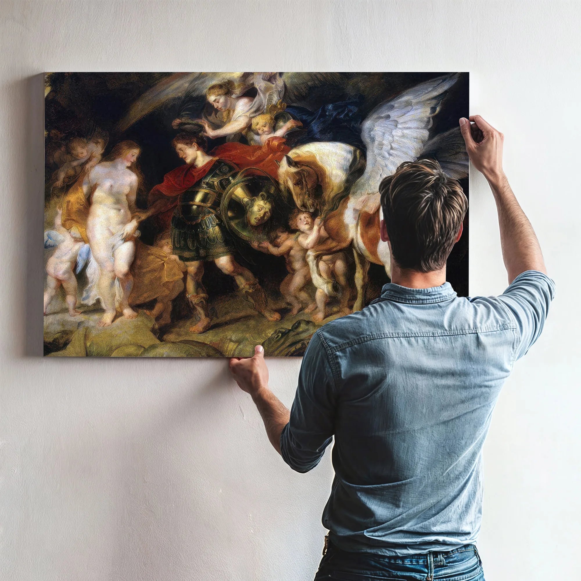 Peter Paul Rubens Perseus Releases Andromeda 1622 By Peter Paul Rubens Fine Art Print