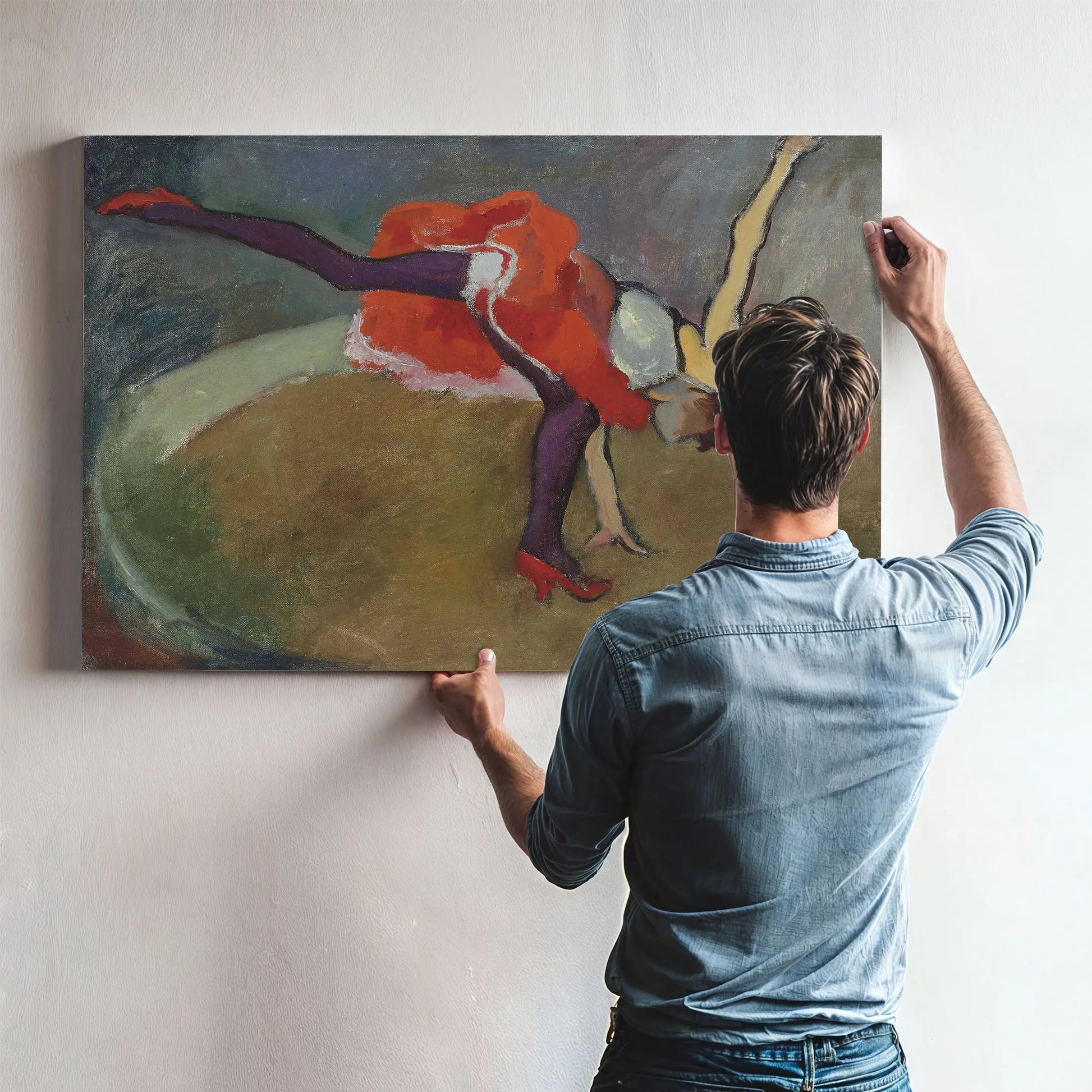 L Acrobate Ou La Roue by Suzanne Valadon