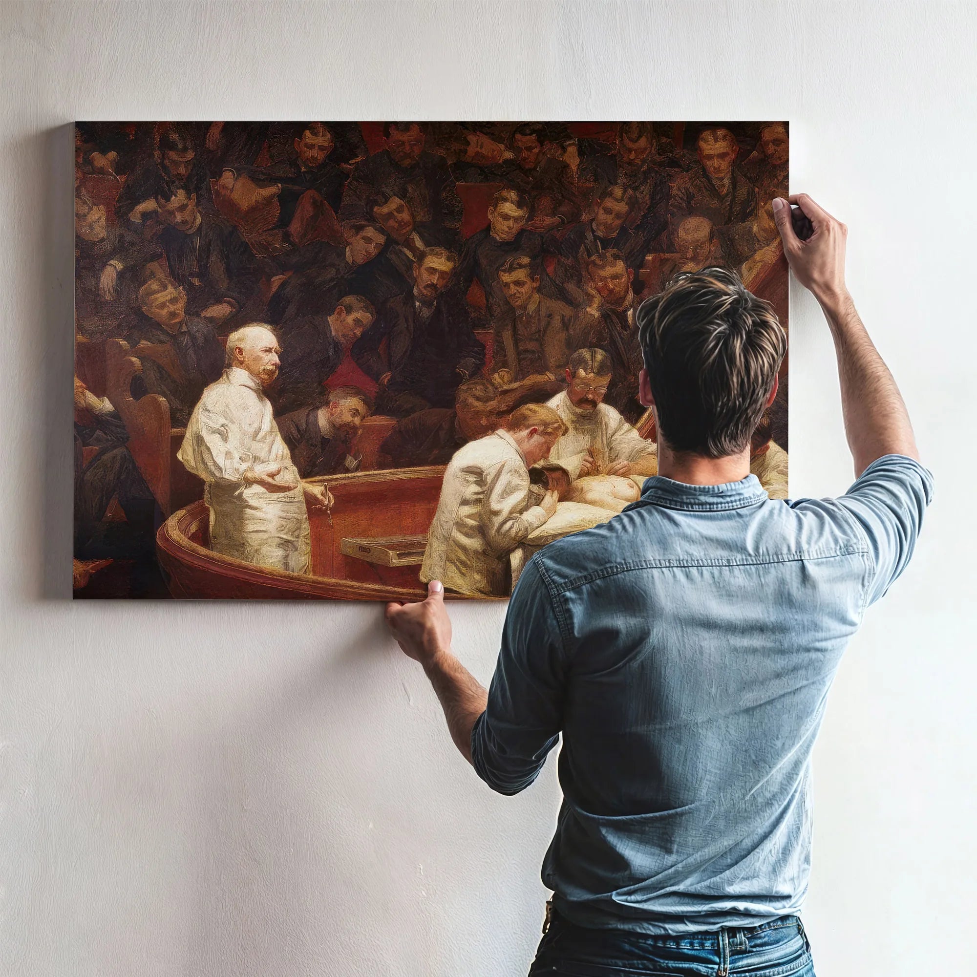 Agnew Clinic By Thomas Eakins Fine Art Print