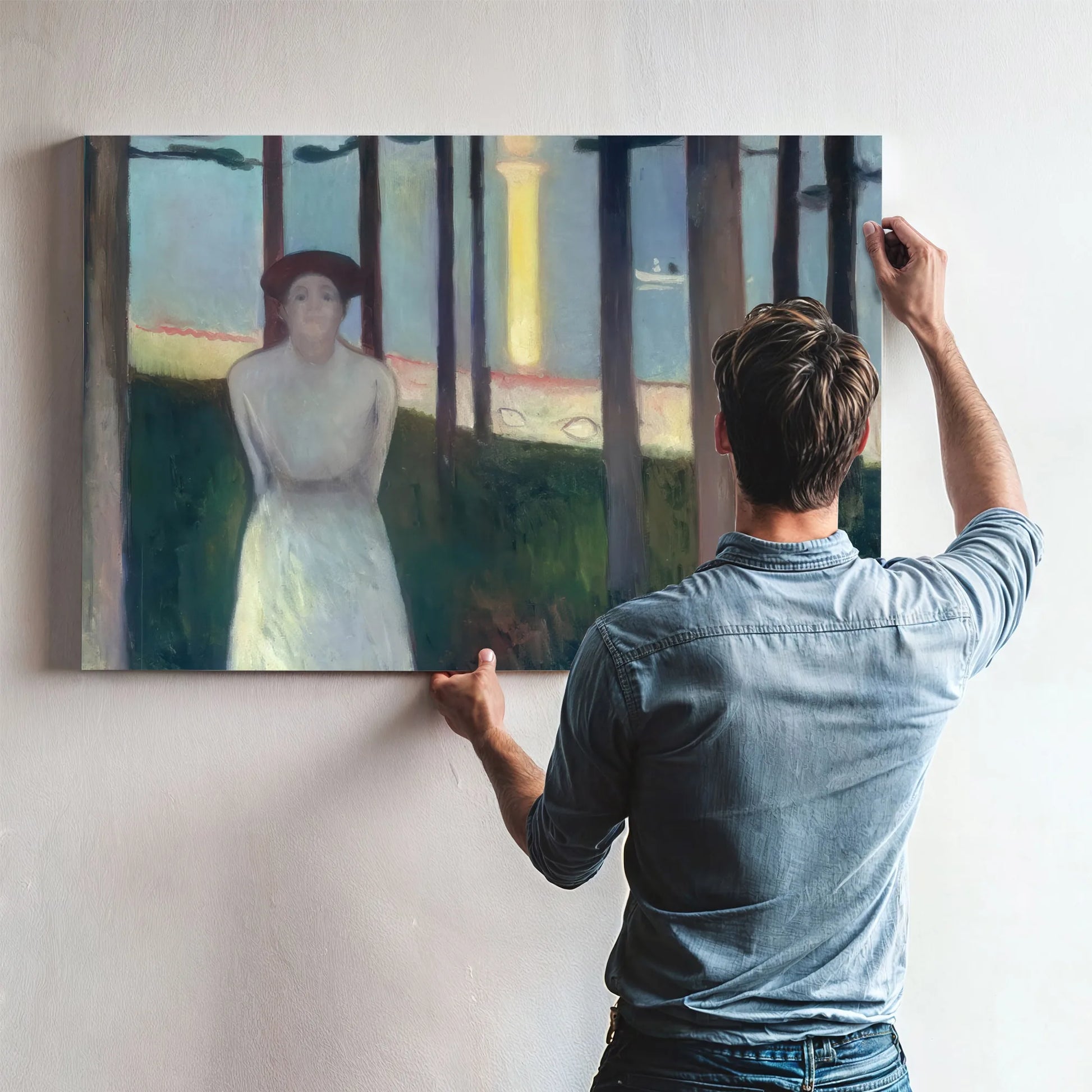The Voice 1893 By Edvard Munch Fine Art Print