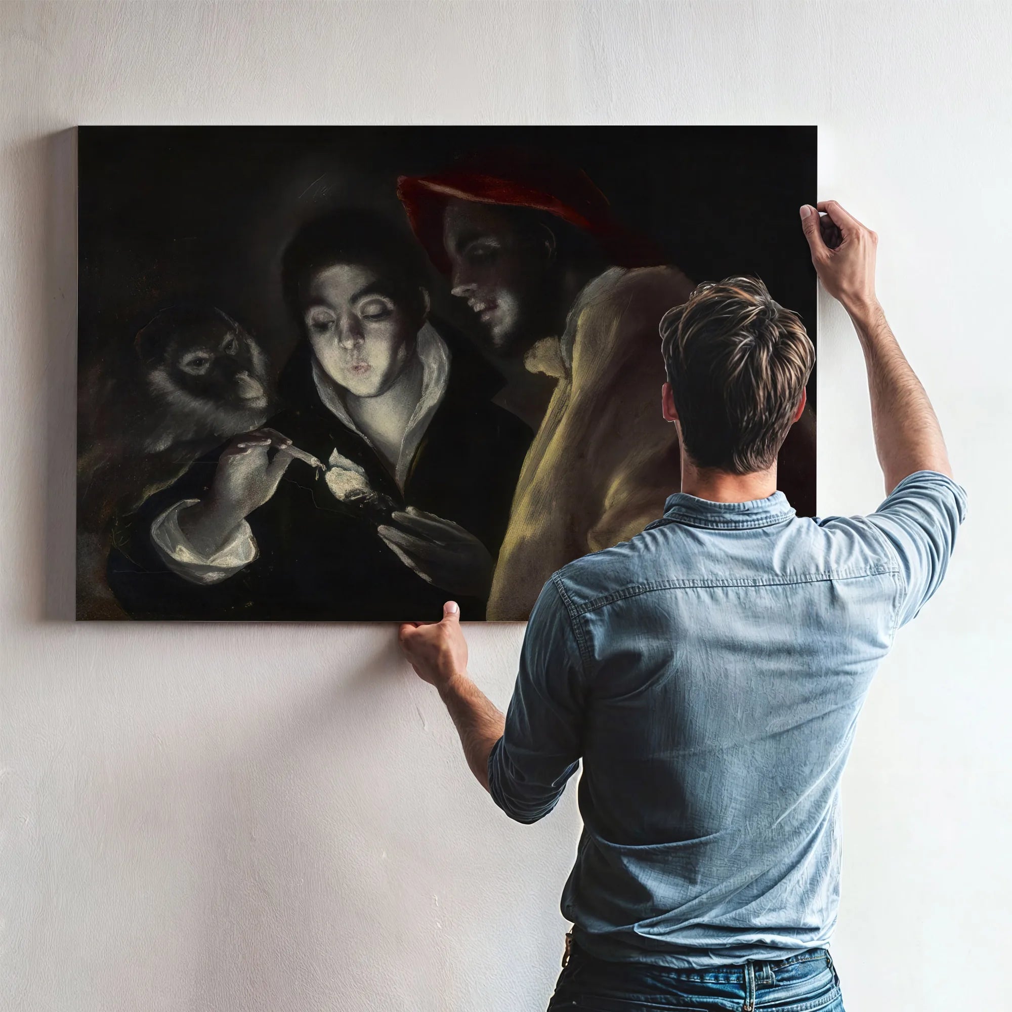 An Allegory [Fabula] By El Greco Fine Art Print