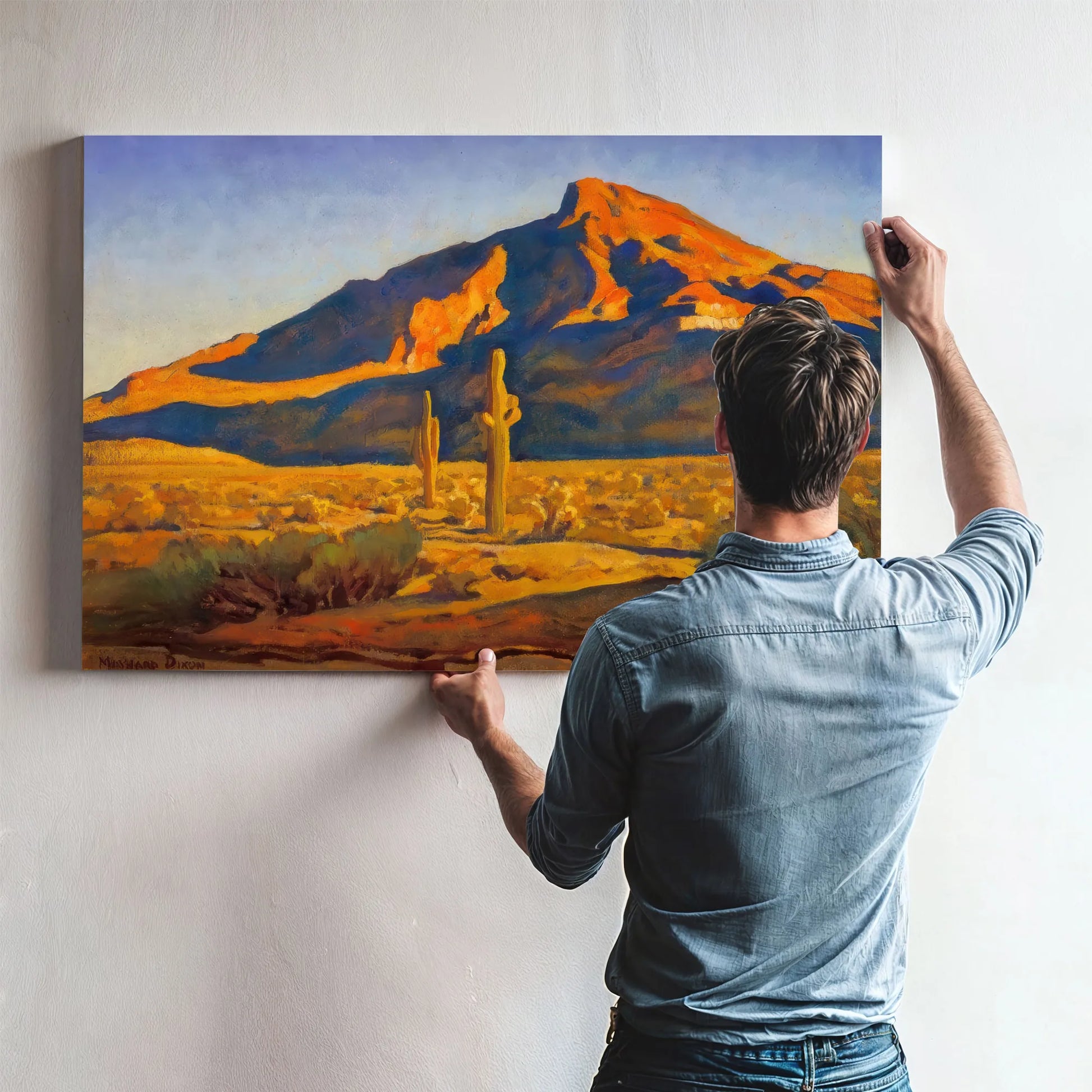 Desert Hill By Maynard Dixon Fine Art Print