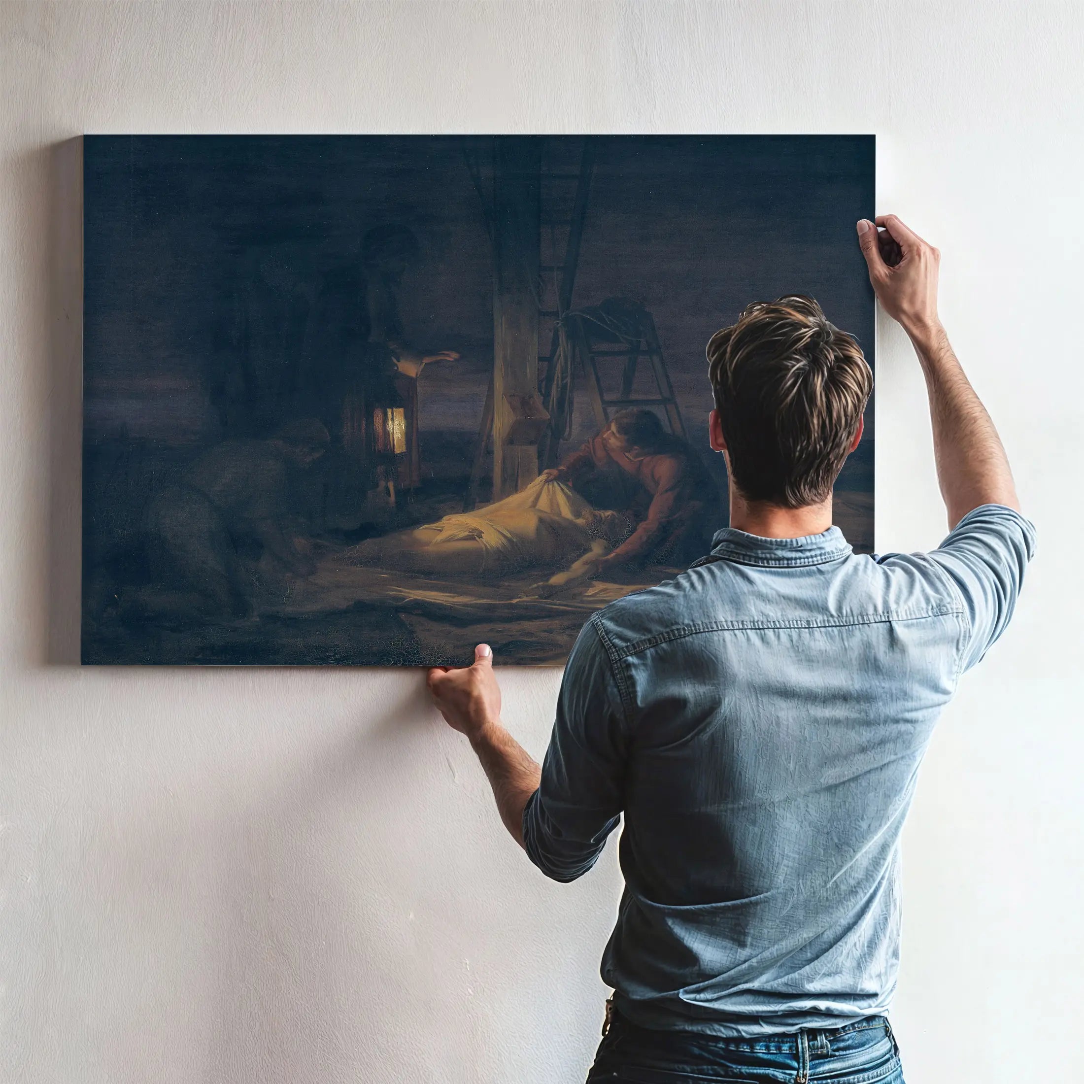 Descent From The Cross by Carl Bloch