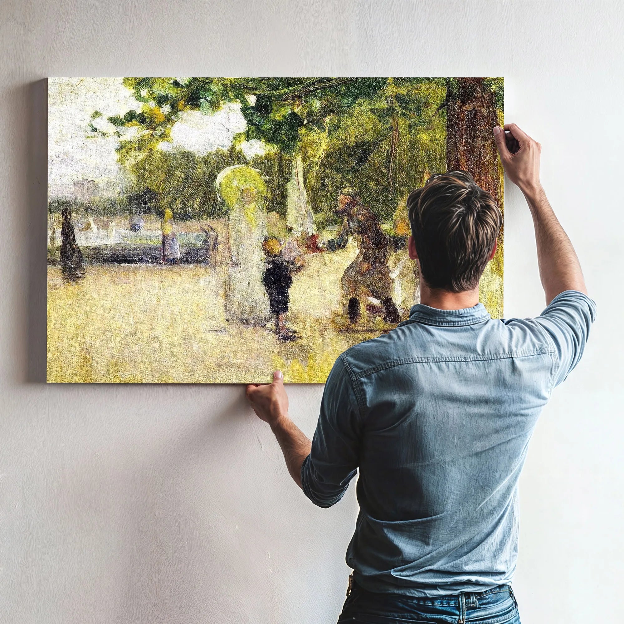 The Man Who Rented Boats By Henry Ossawa Tanner Fine Art Print