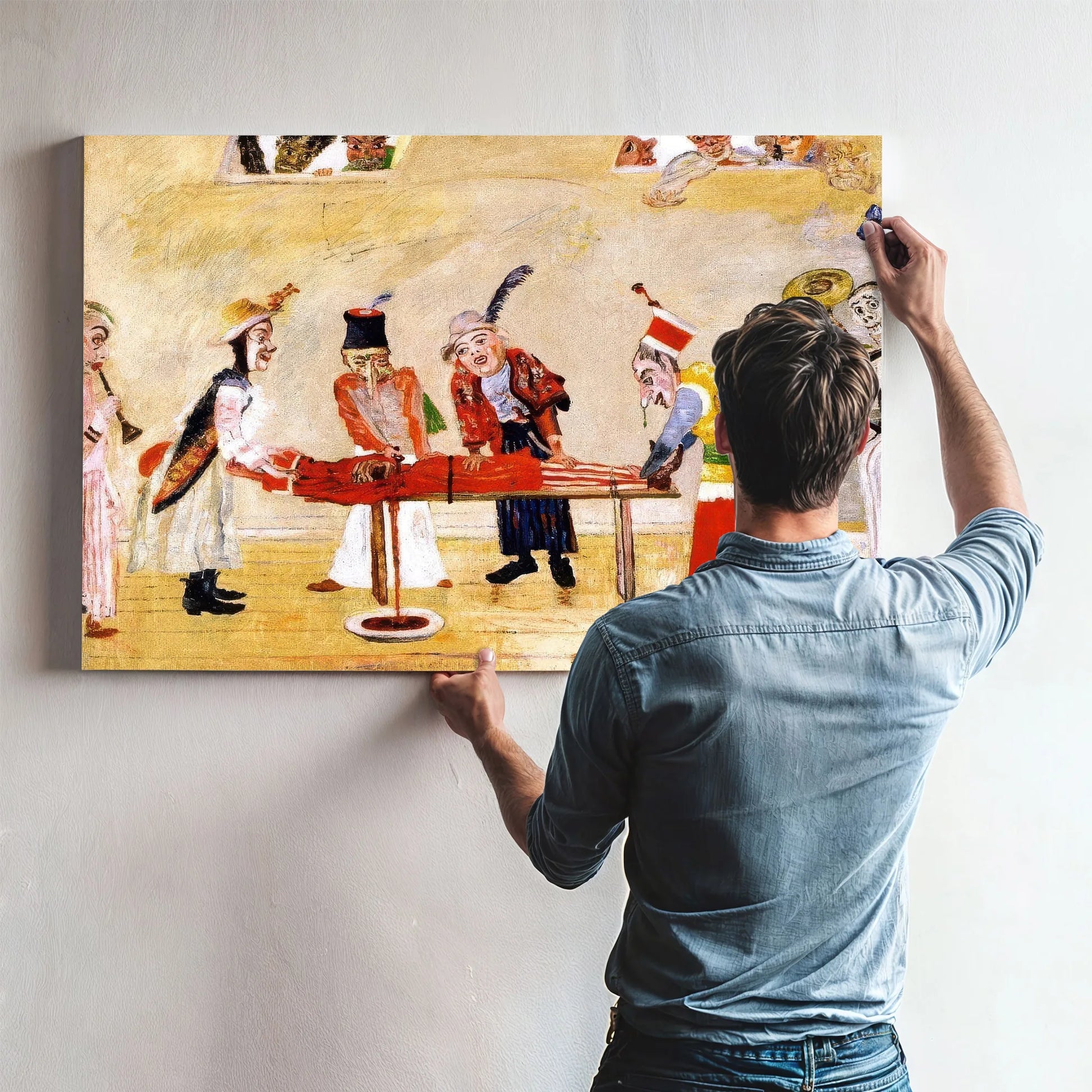 The Assassination By James Ensor Fine Art Print