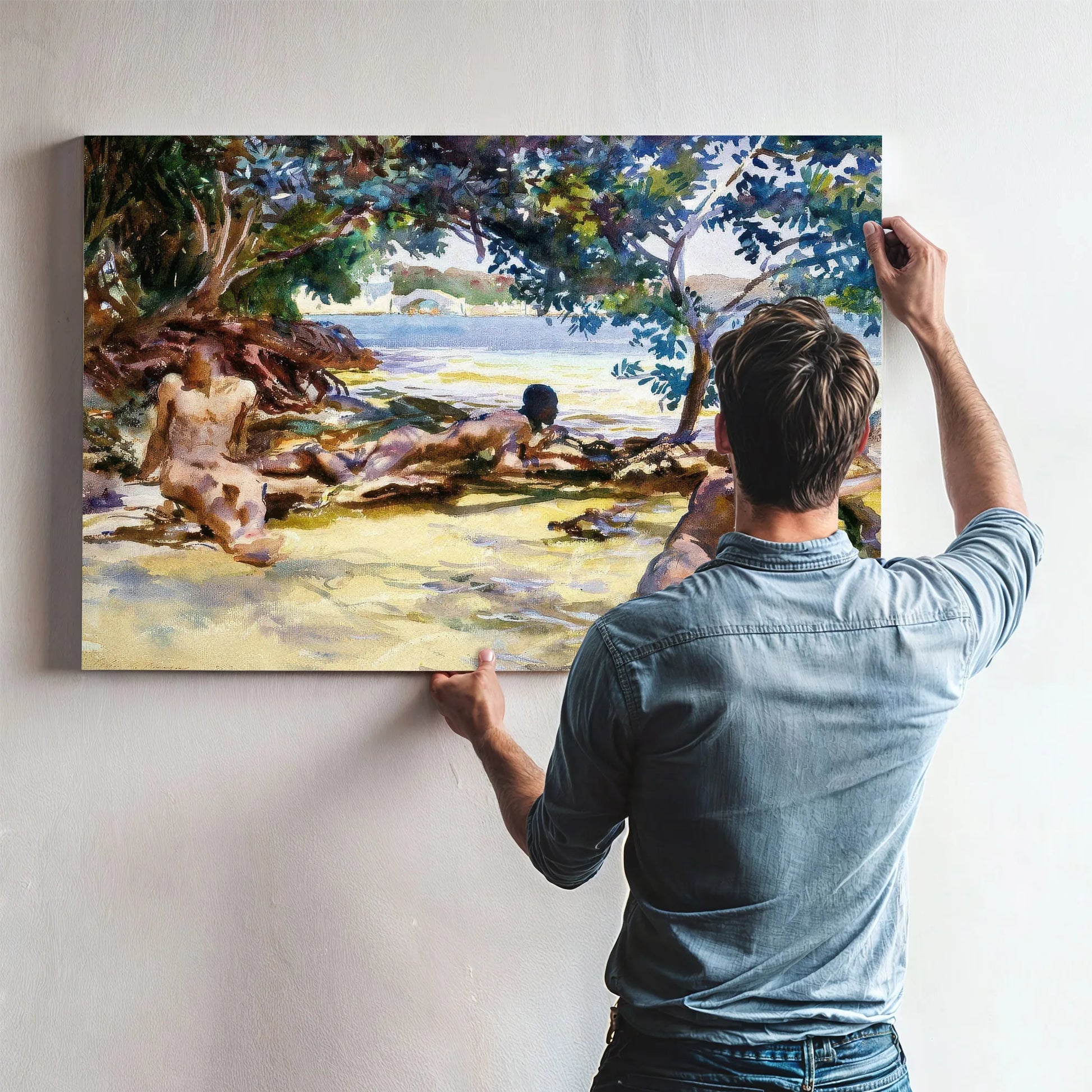The Bathers By John Singer Sargent Fine Art Print