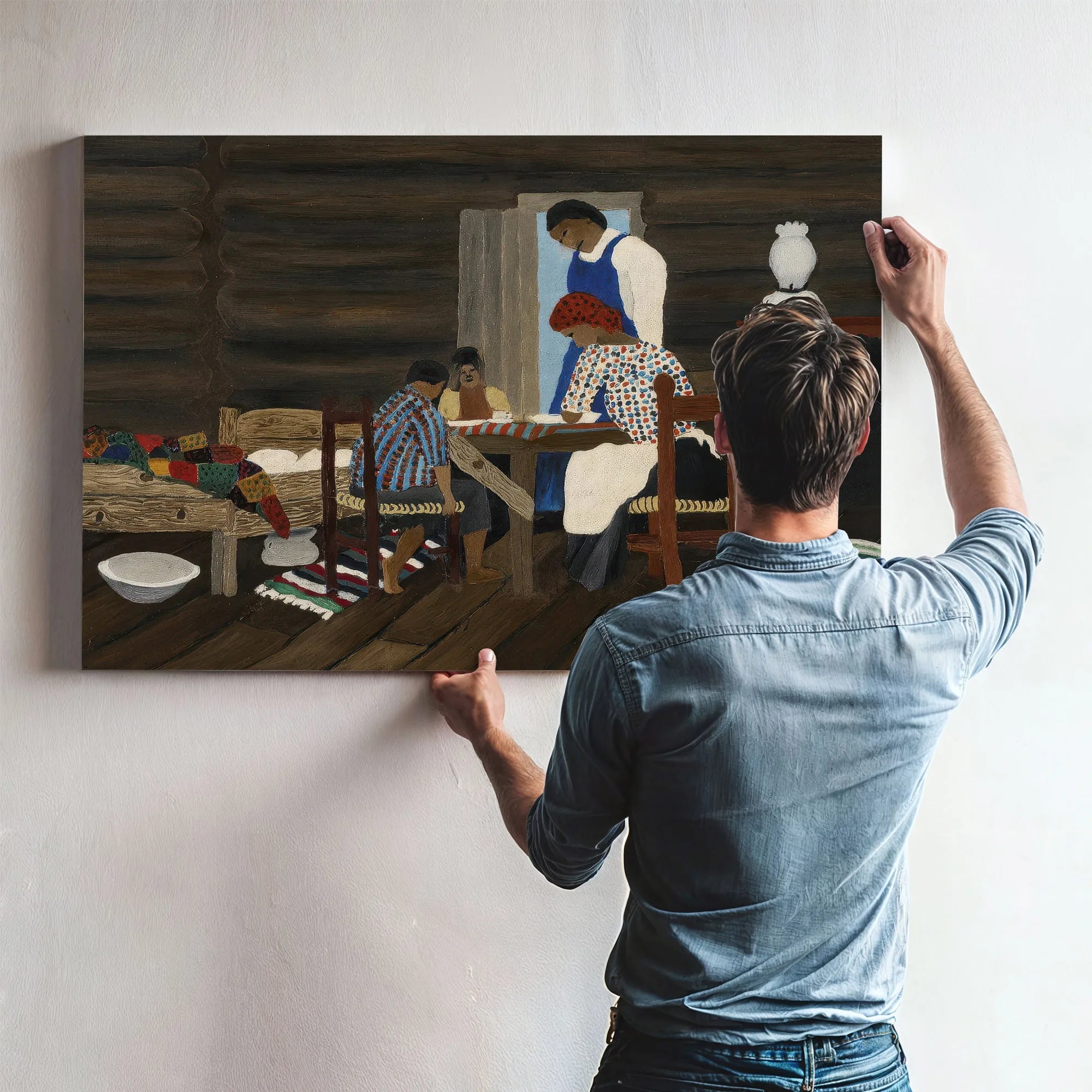 Giving Thanks by Horace Pippin Fine Art Print