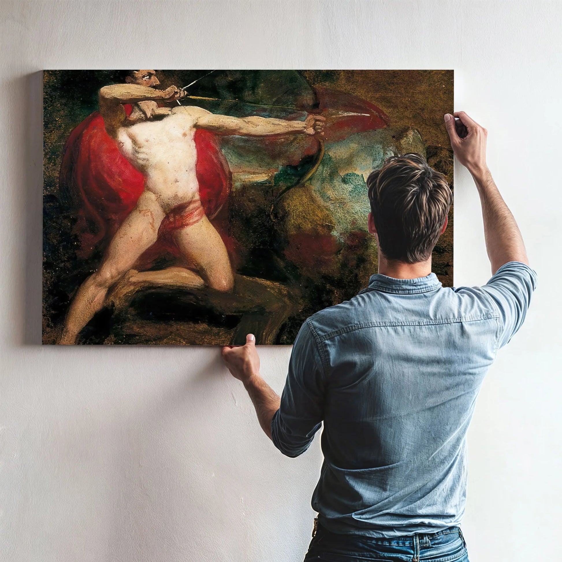 Study For The Bowman By William Etty Fine Art Print