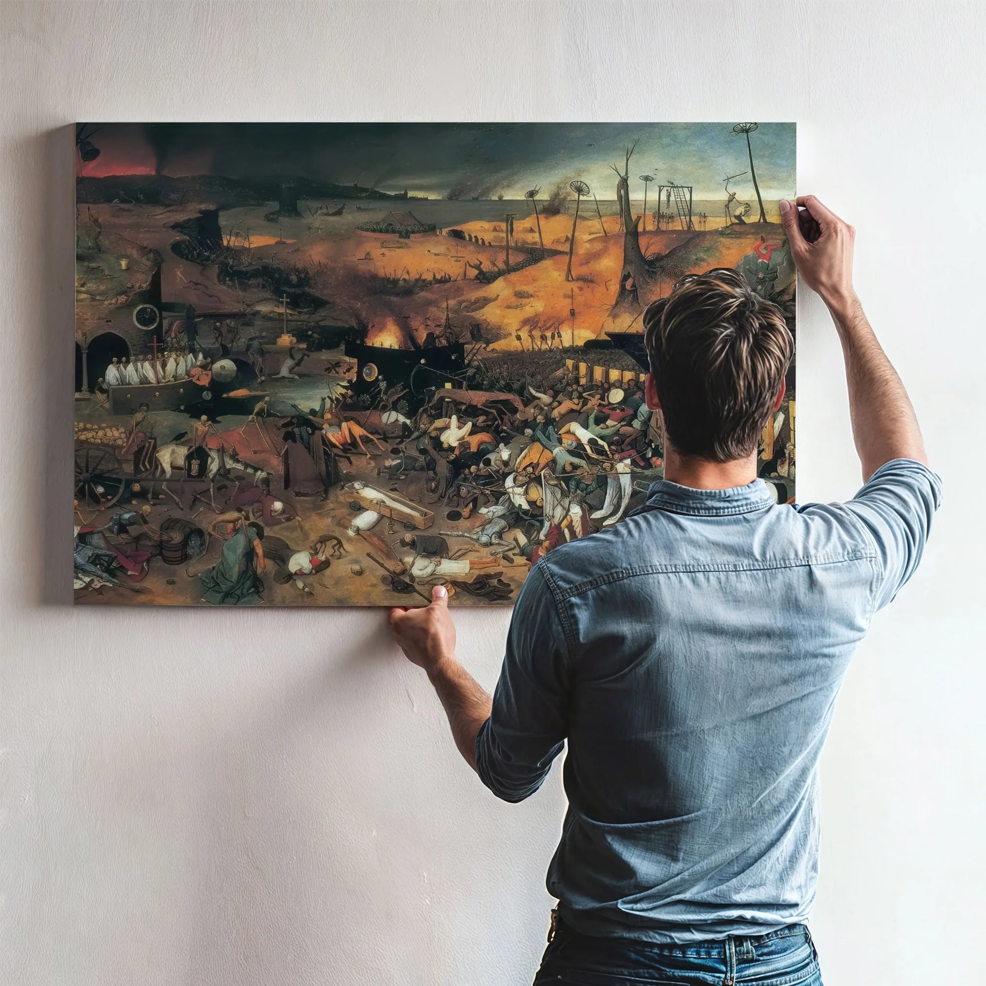 The Triumph Of Death 3 C By Pieter Bruegel Fine Art Print