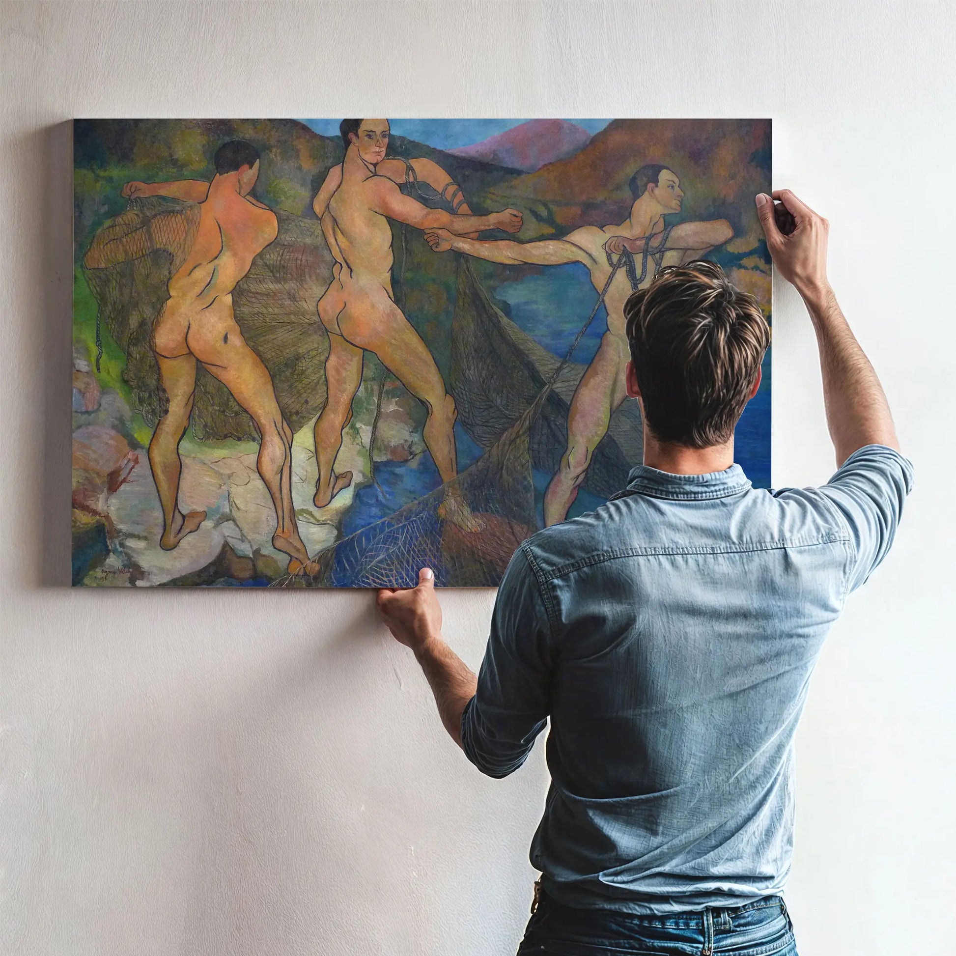 Le Lancement Du Filet by Suzanne Valadon