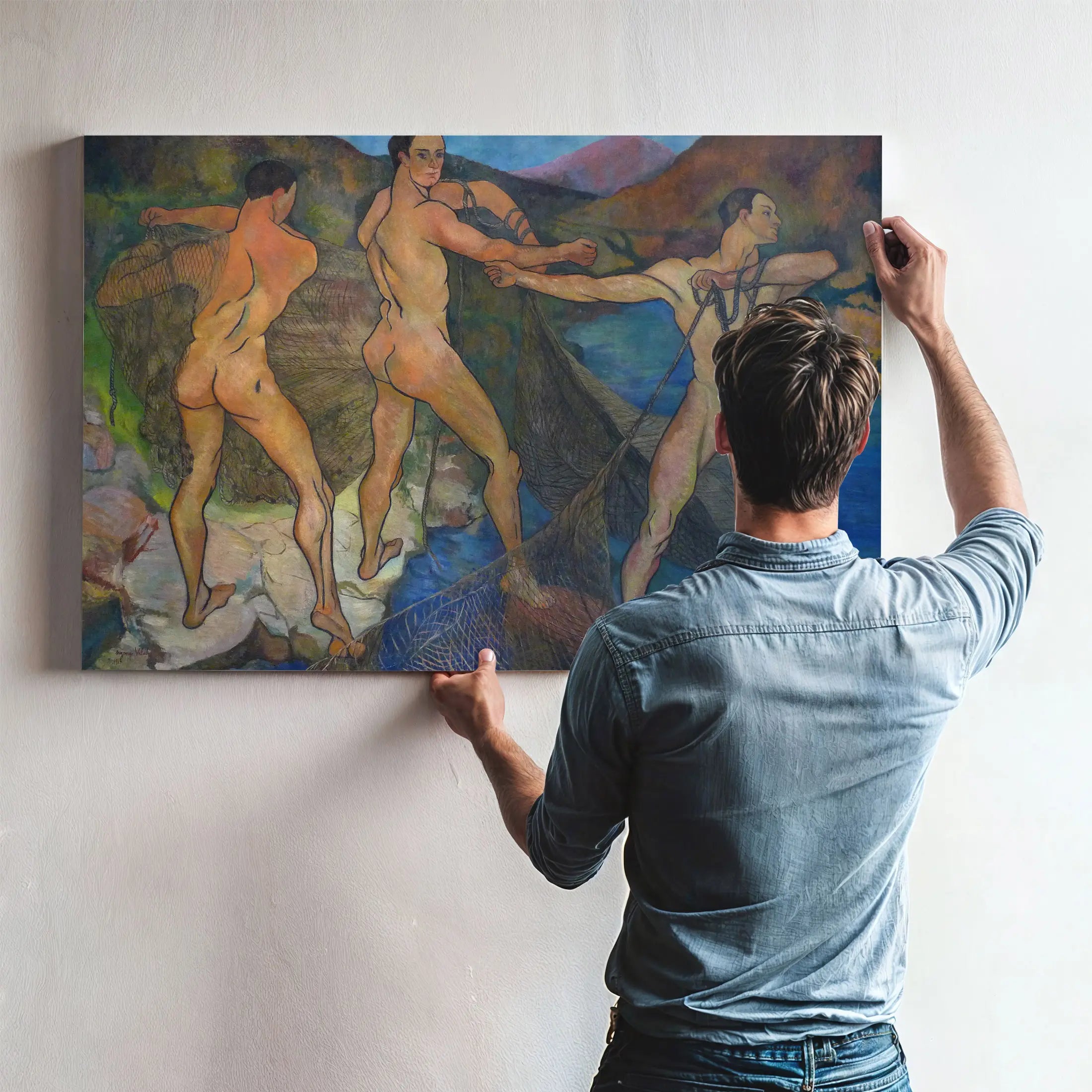 Le Lancement Du Filet by Suzanne Valadon