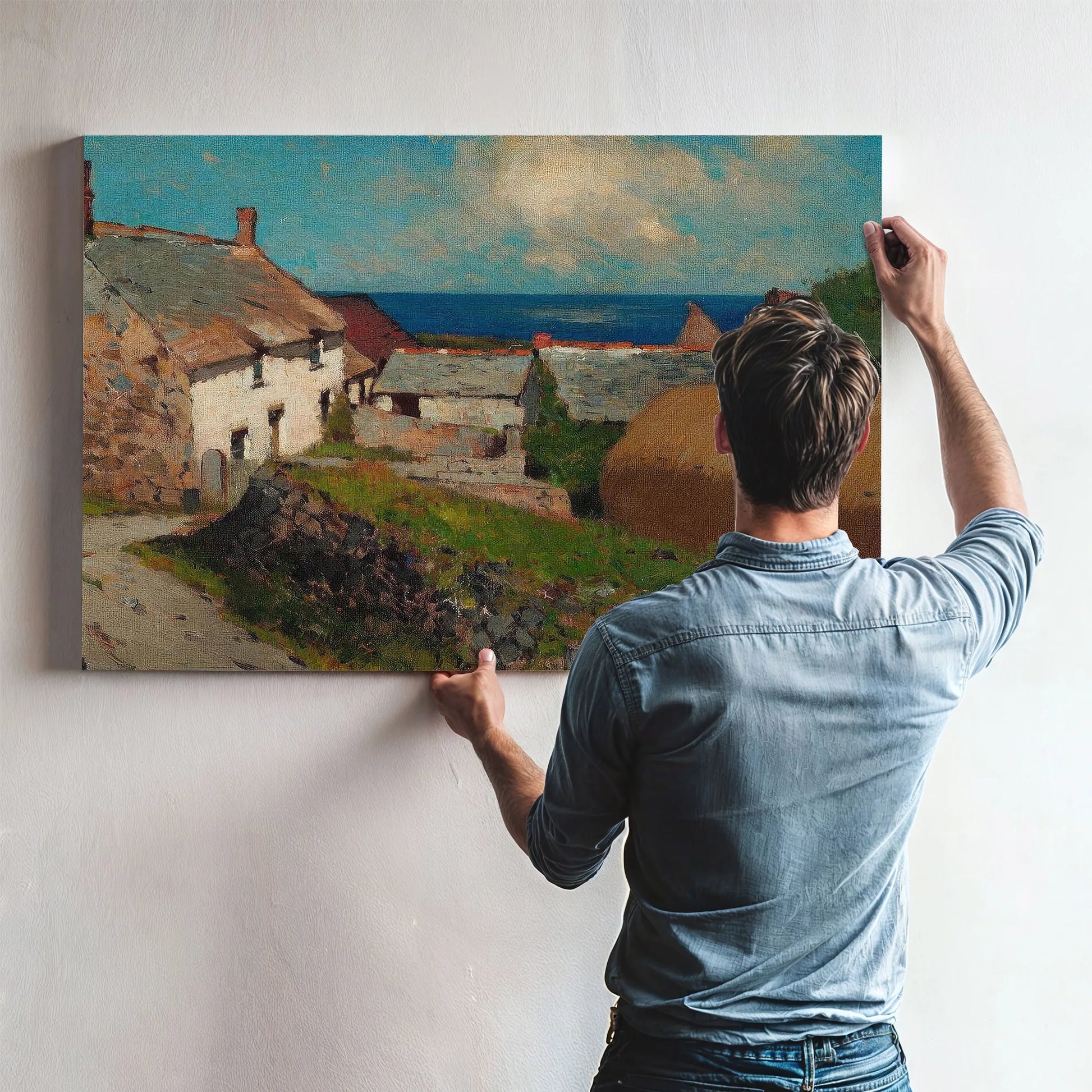 A View To The Sea By William Wendt Fine Art Print