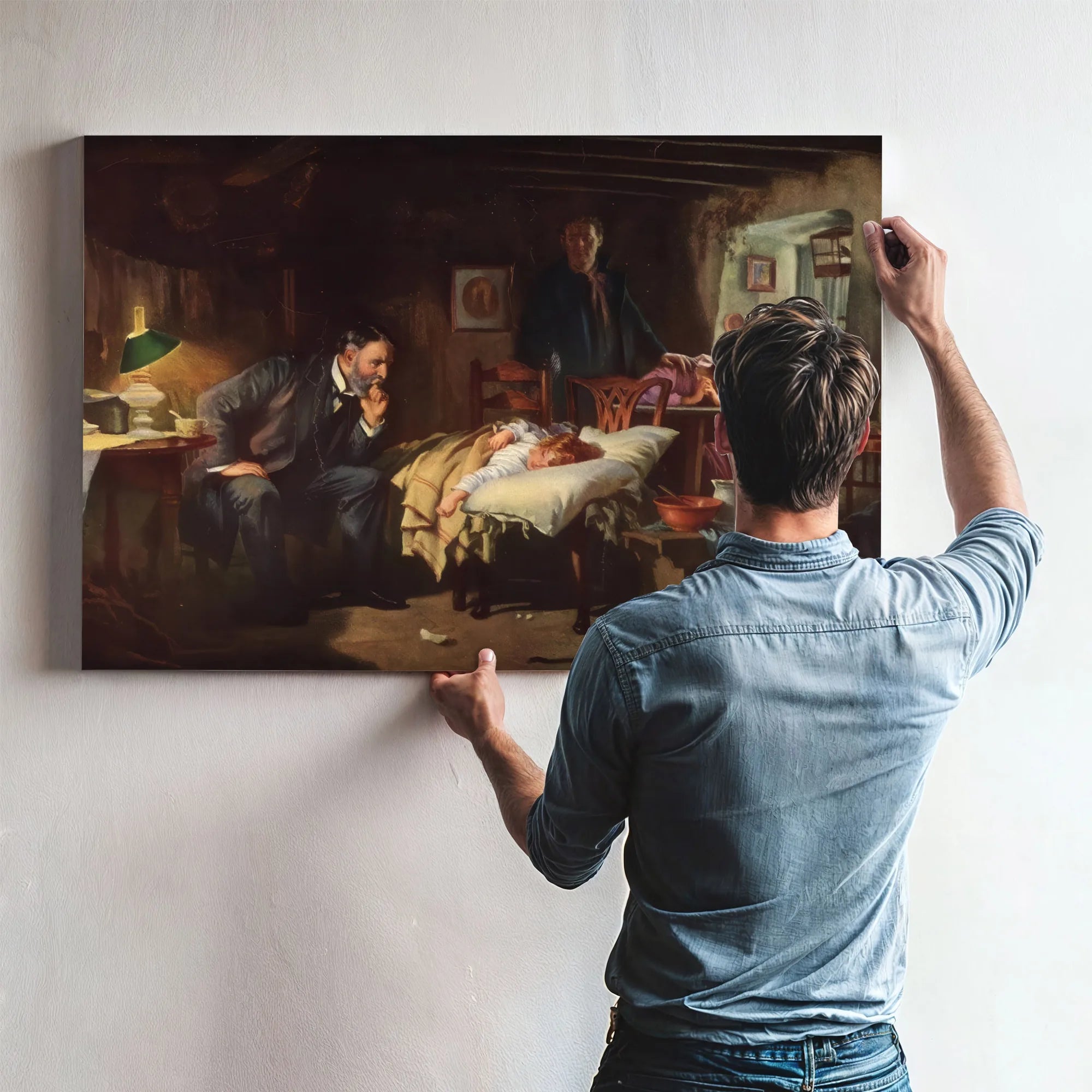 The Doctor By Luke Fildes Fine Art Print