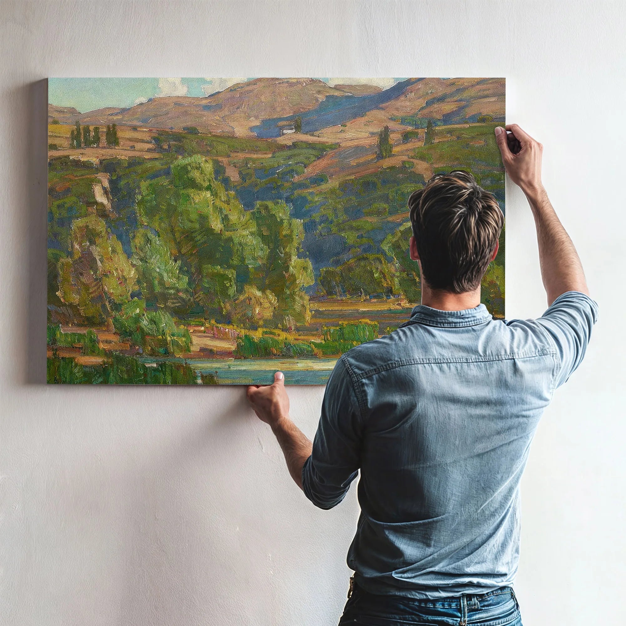 Creeping Shadows By William Wendt Fine Art Print