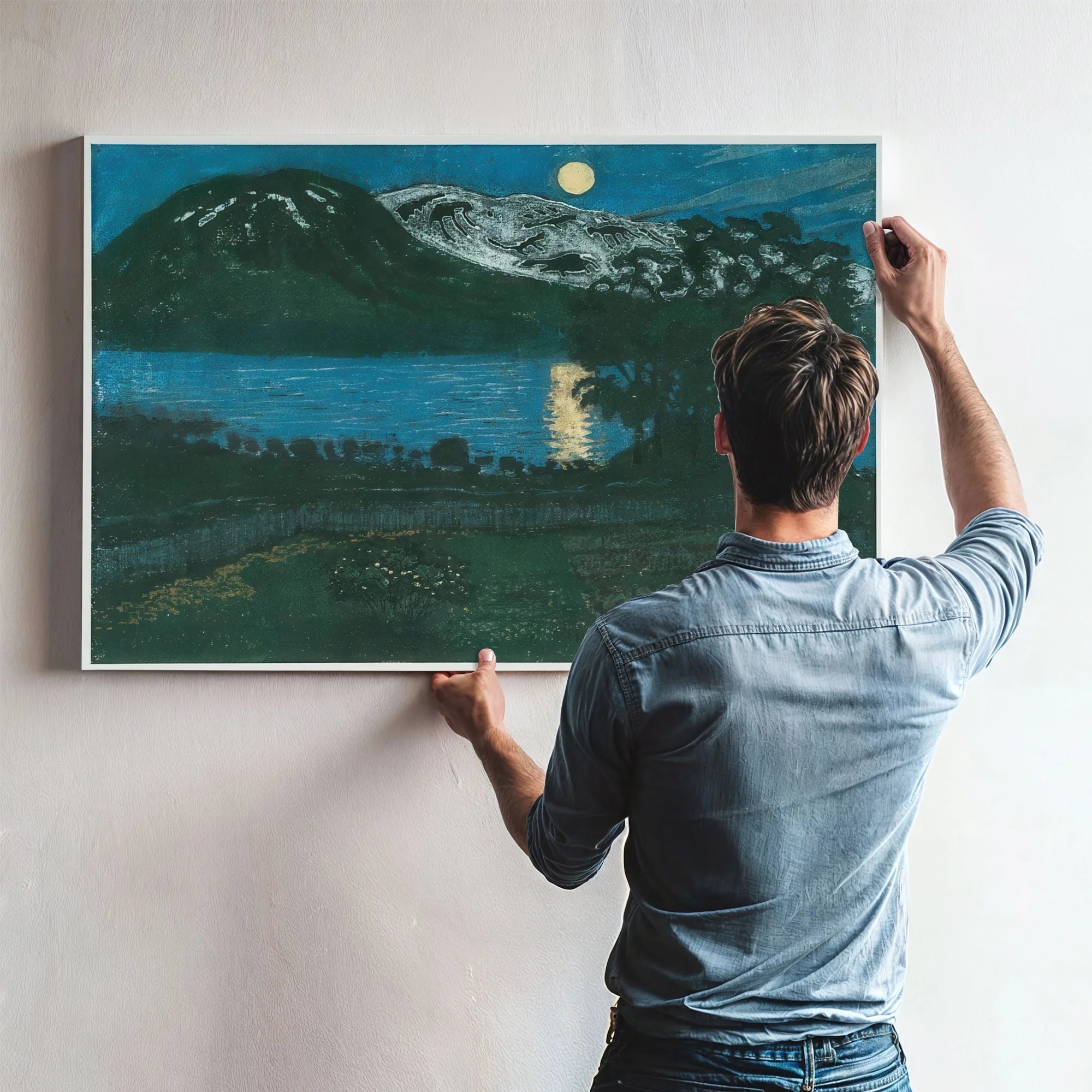 The Moon In May 6 By Nicolai Astrup Fine Art Print