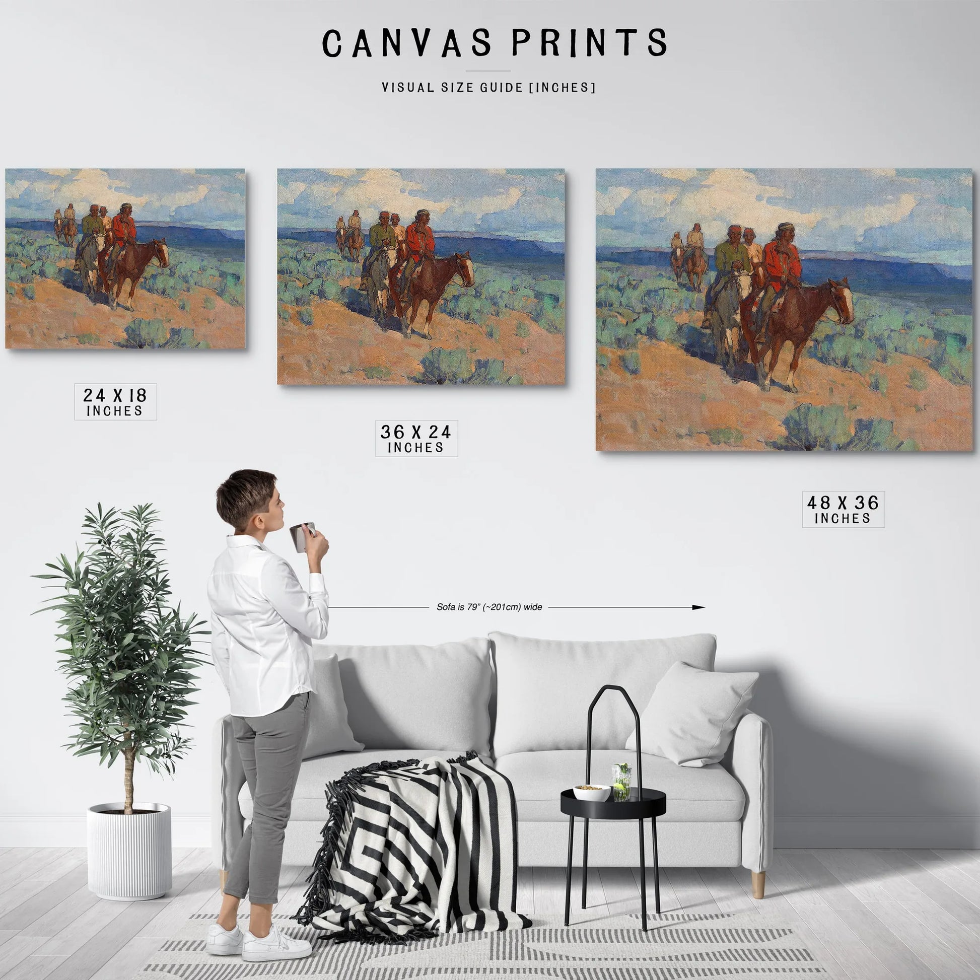 The Navajos By Edgar Payne Fine Art Print