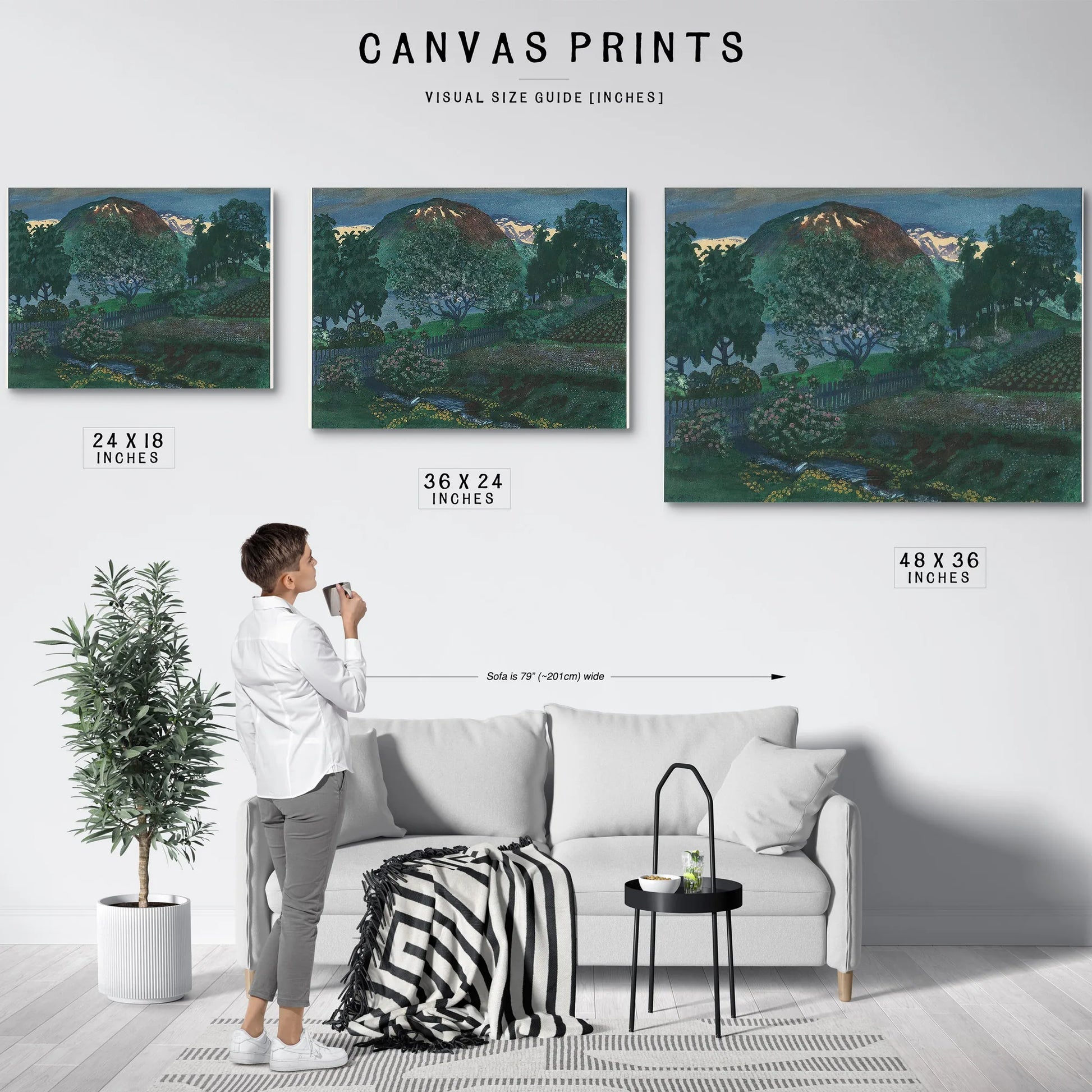 A Night In June 1 By Nicolai Astrup Fine Art Print