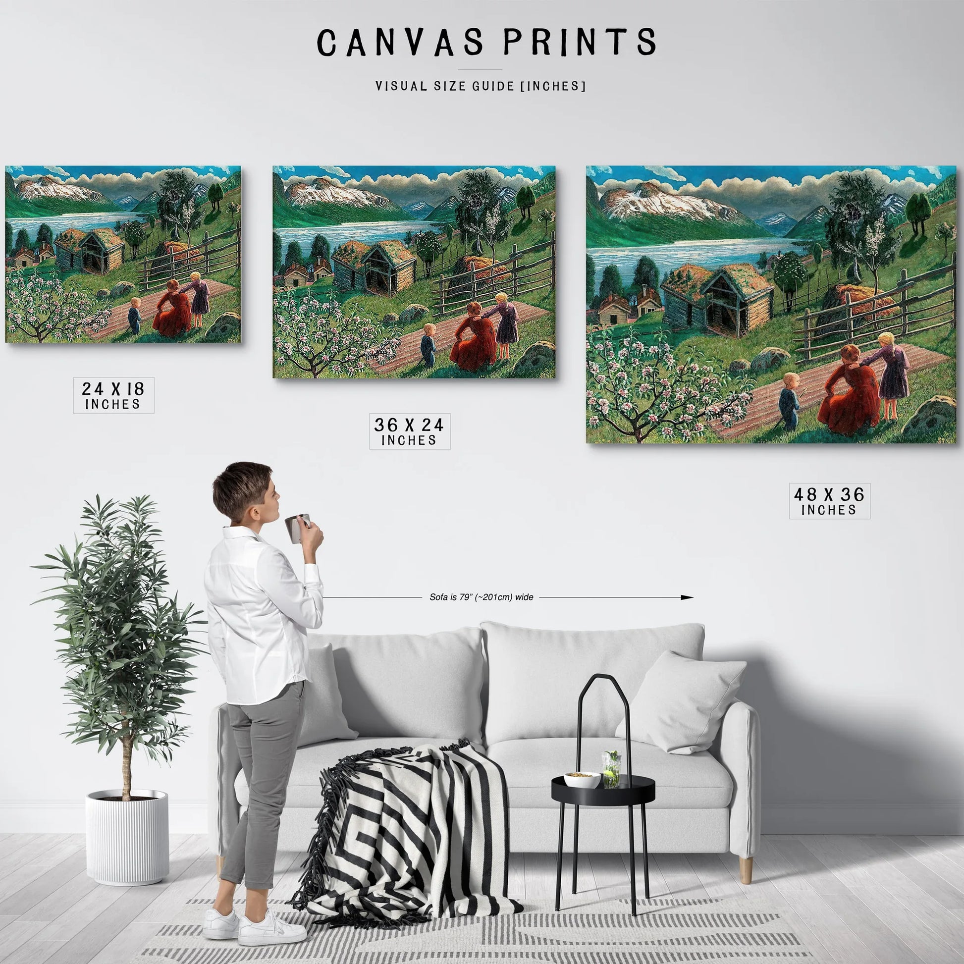 Sandalstrand 2 By Nicolai Astrup Fine Art Print