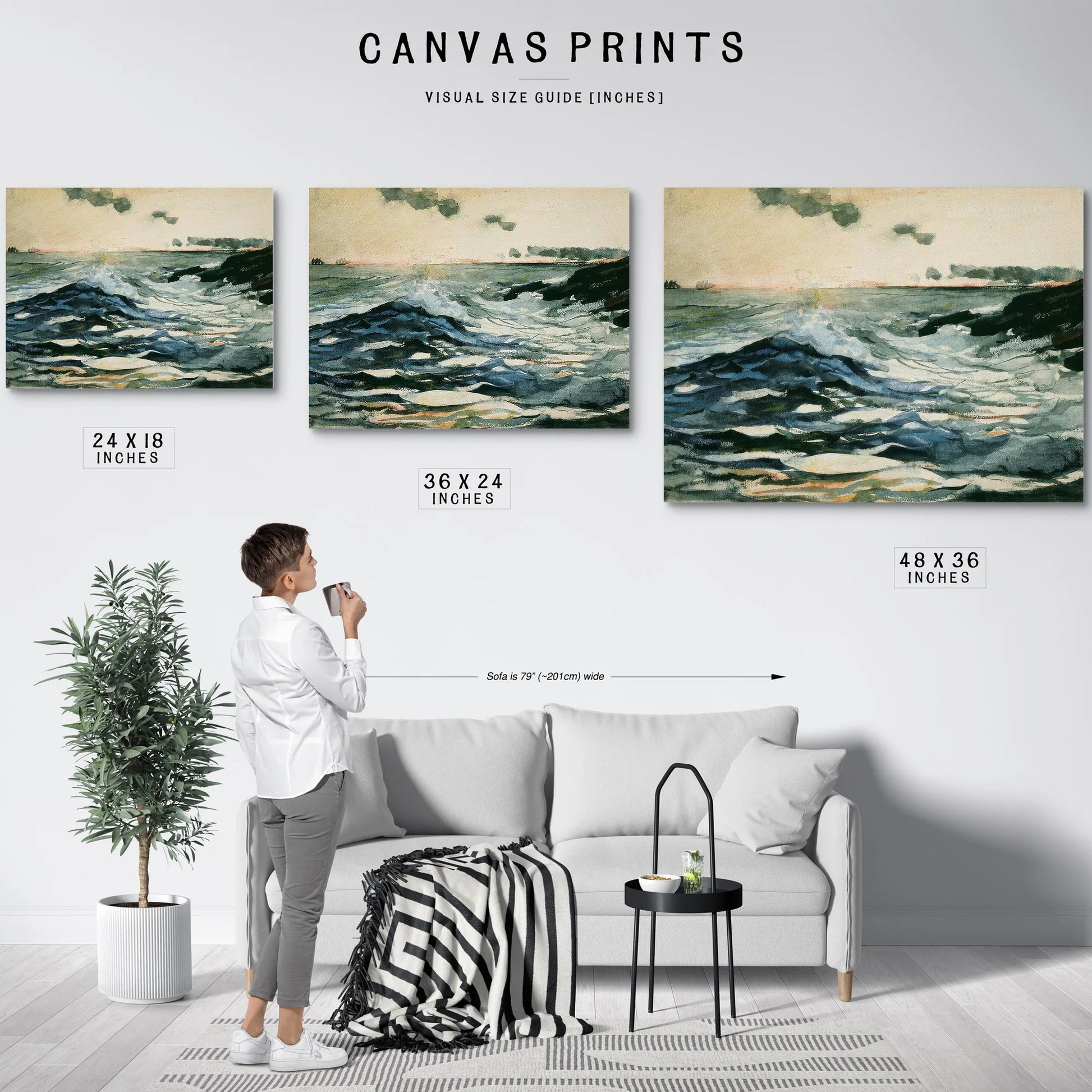 Sunset Prout's Neck By Winslow Homer Fine Art Print