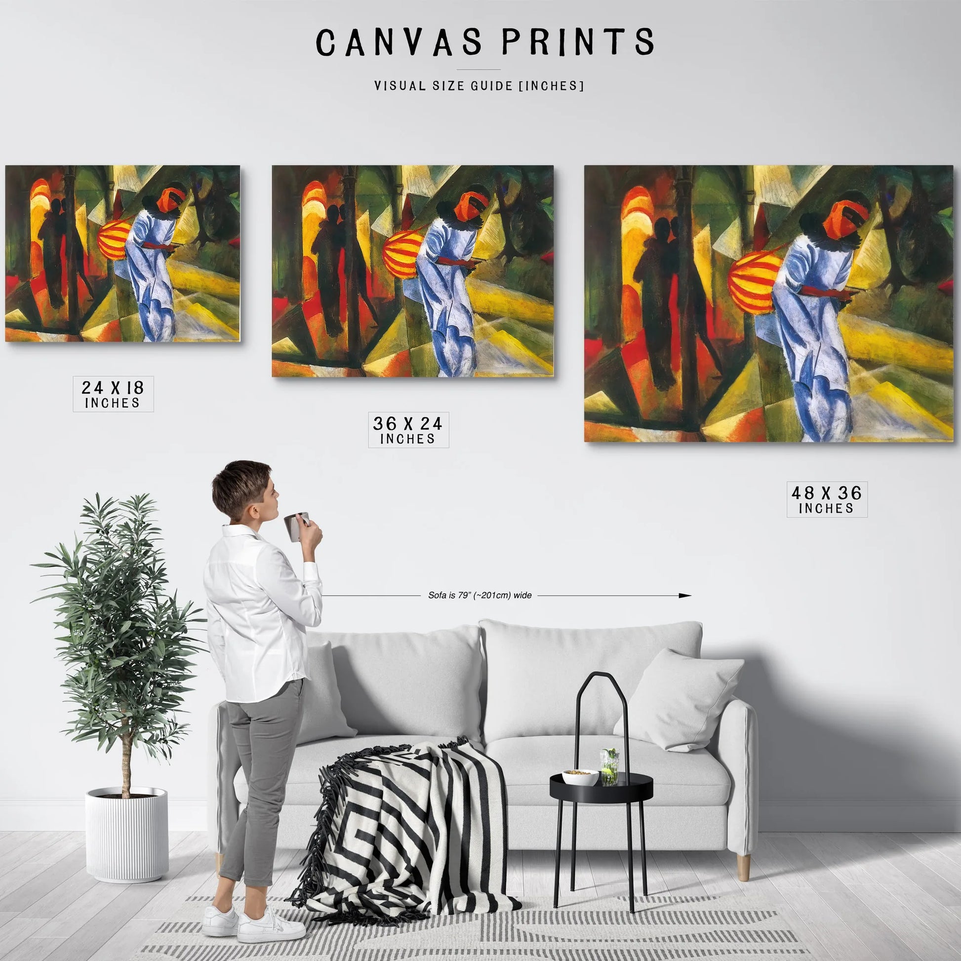 Pierrot By August Macke Fine Art Print