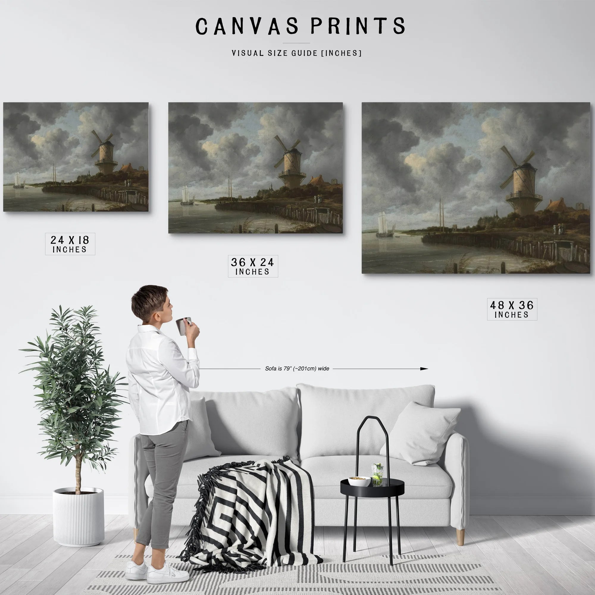 The Windmill At Wijk Bij Duurstede By Jacob Van Ruisdael Fine Art Print
