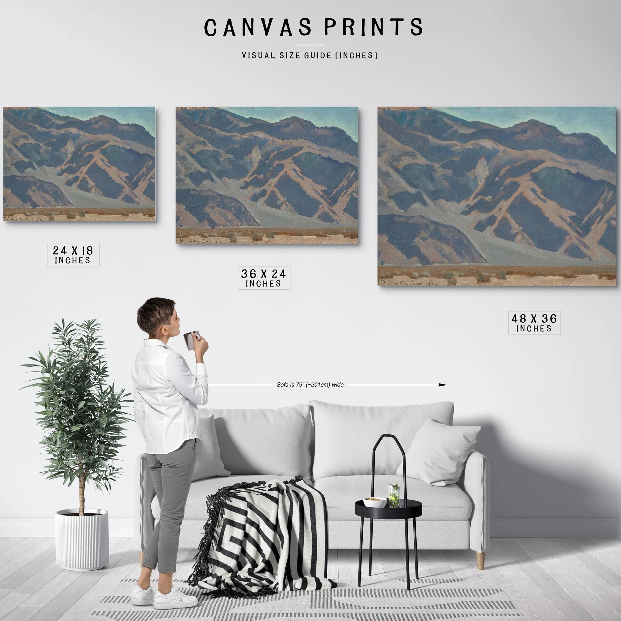 Inyo Mountains Morning Lone Pine By Maynard Dixon Fine Art Print