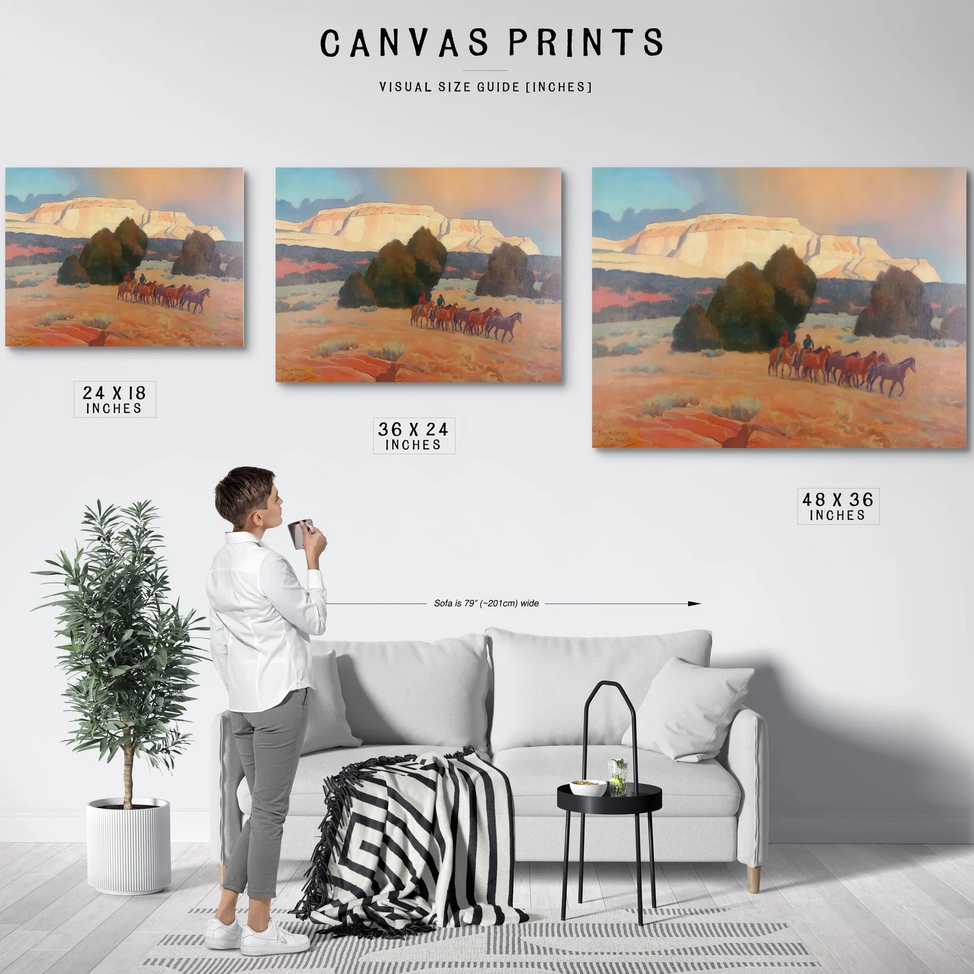 Land Of White Mesas By Maynard Dixon Fine Art Print