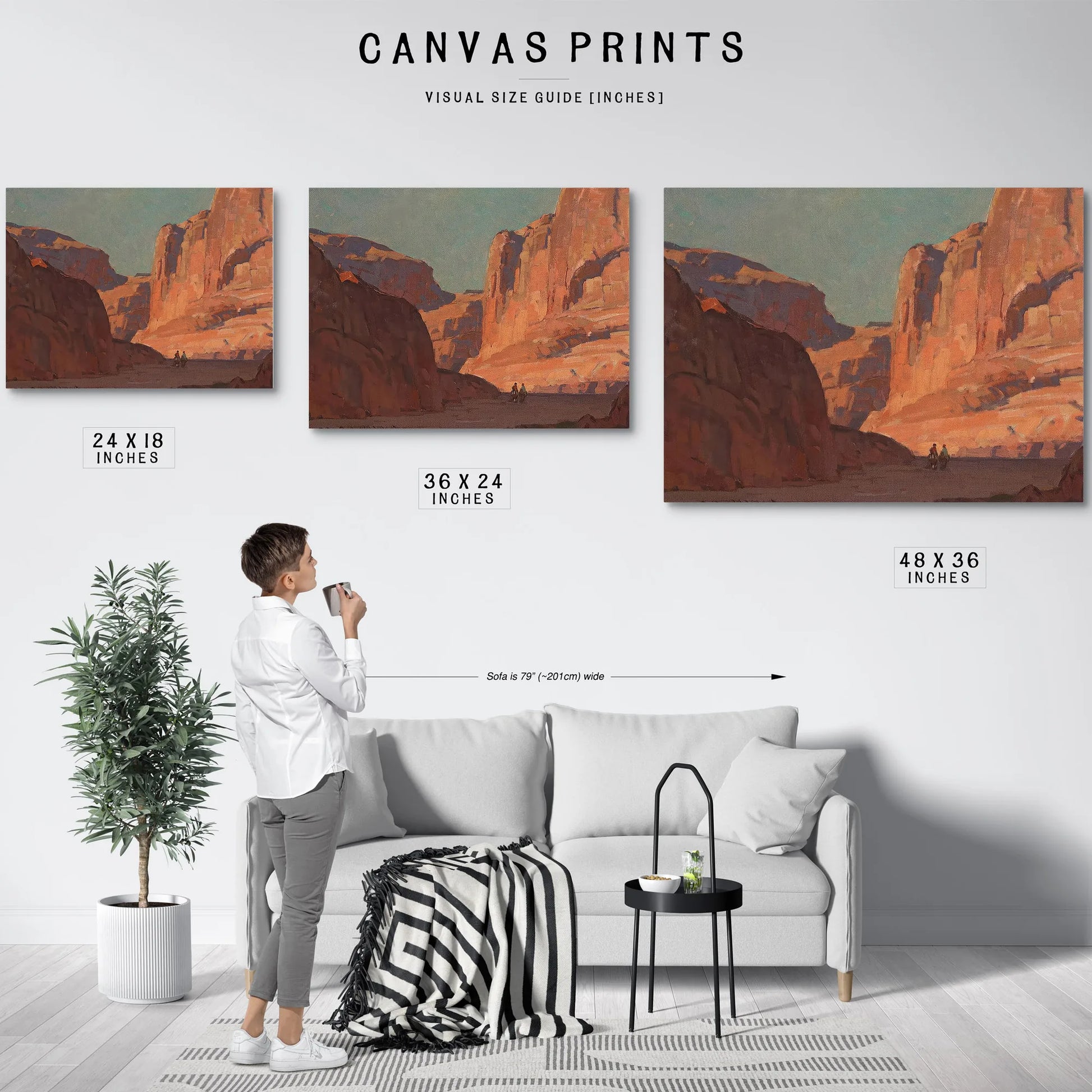 Canyon Del Muerto By Edgar Payne Fine Art Print