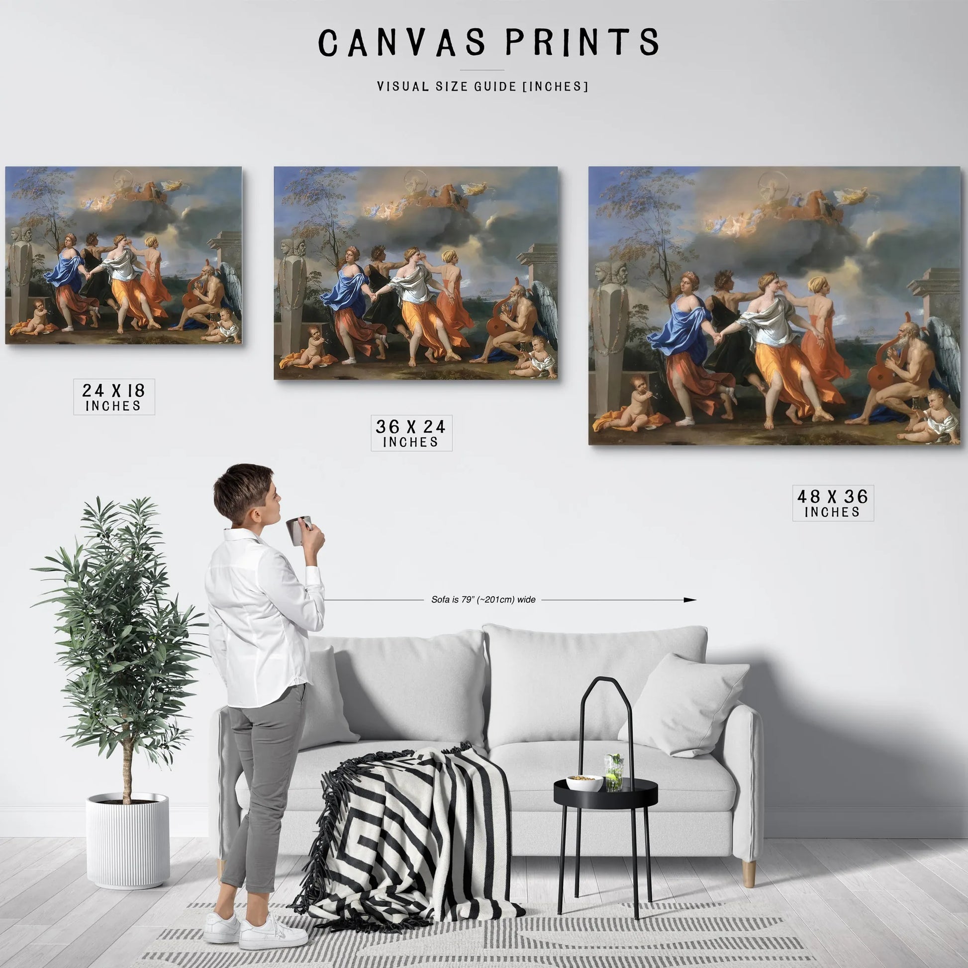 Dance To The Music Of Time By Nicholas Poussin Fine Art Print