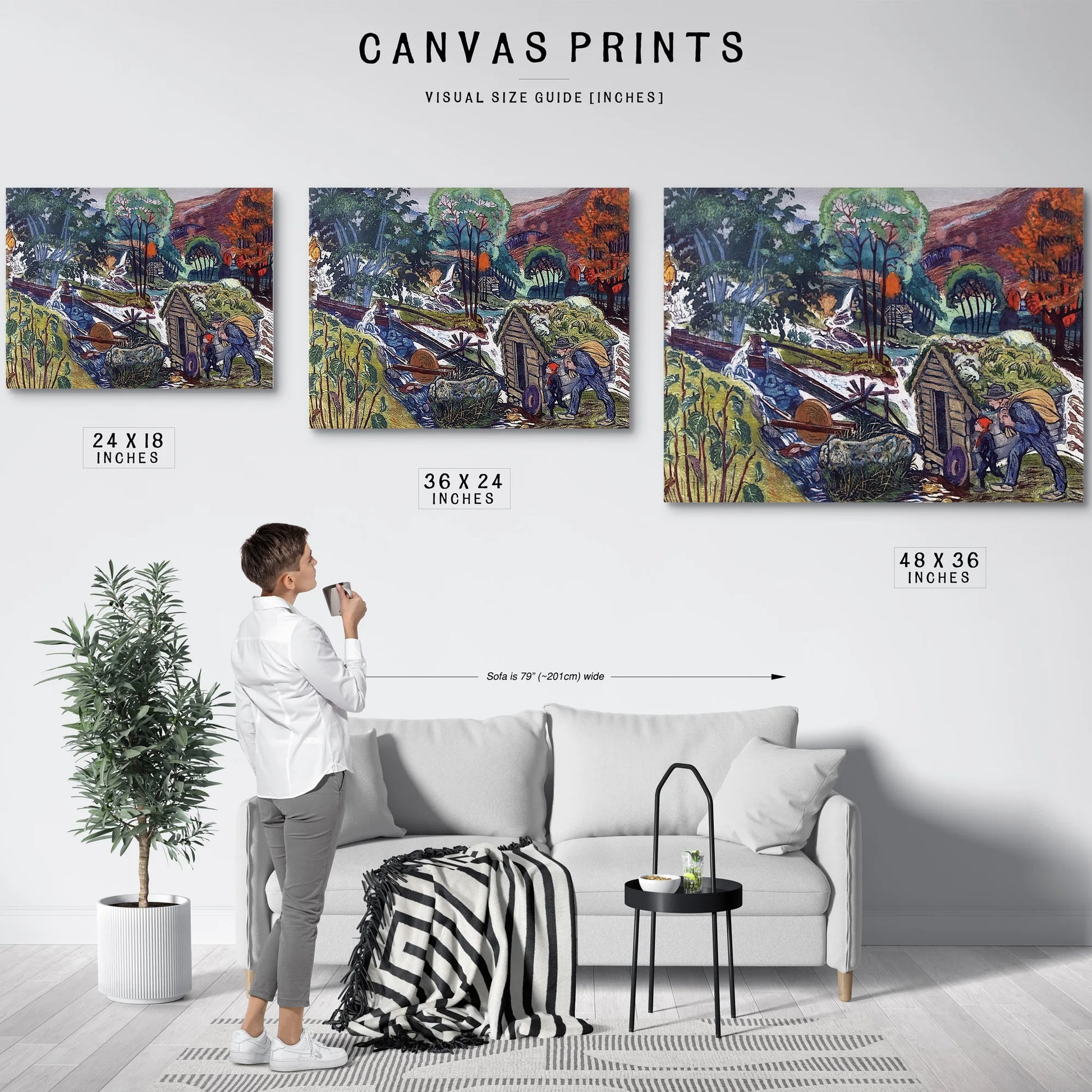 Milling Weather 2 By Nicolai Astrup Fine Art Print