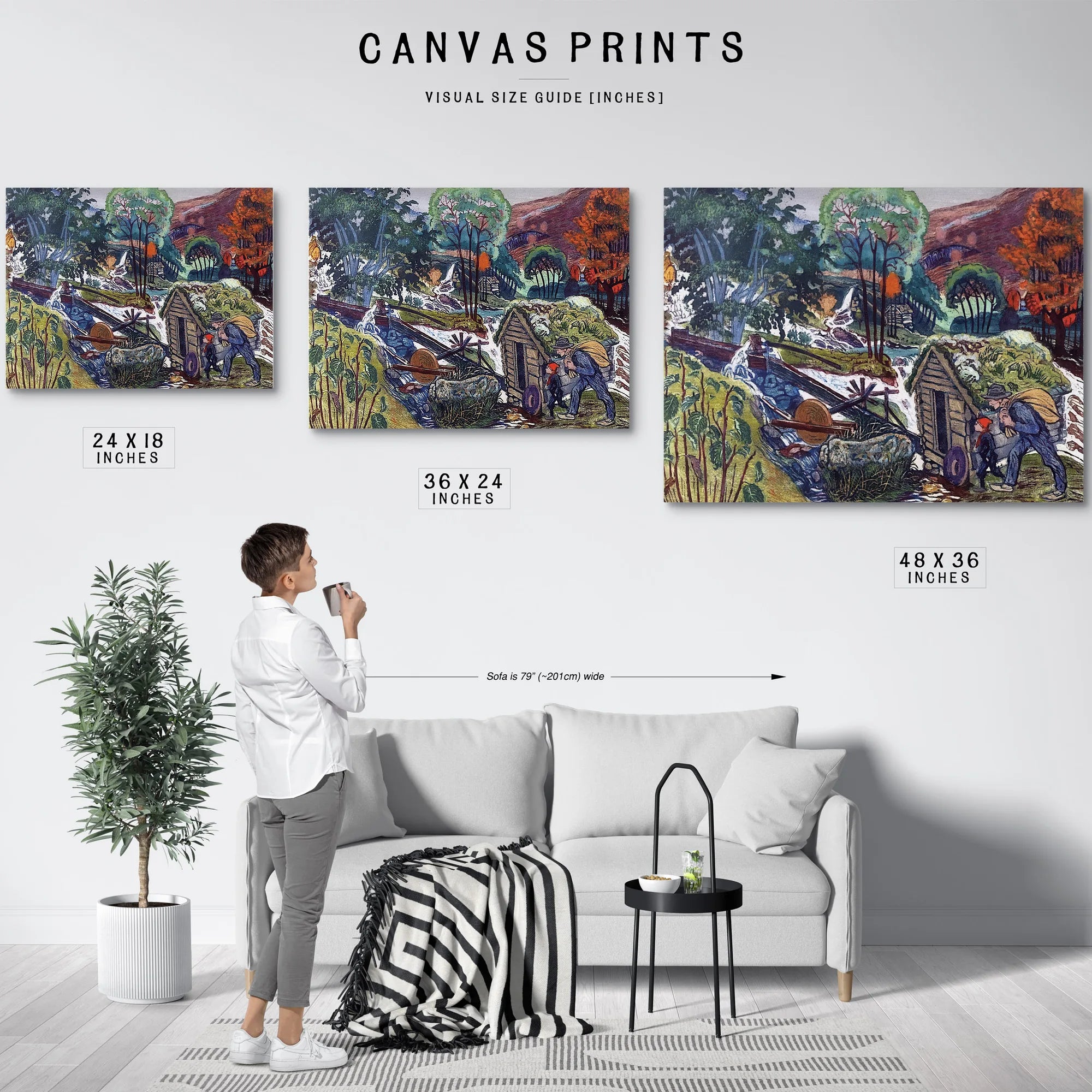 Milling Weather 2 By Nicolai Astrup Fine Art Print