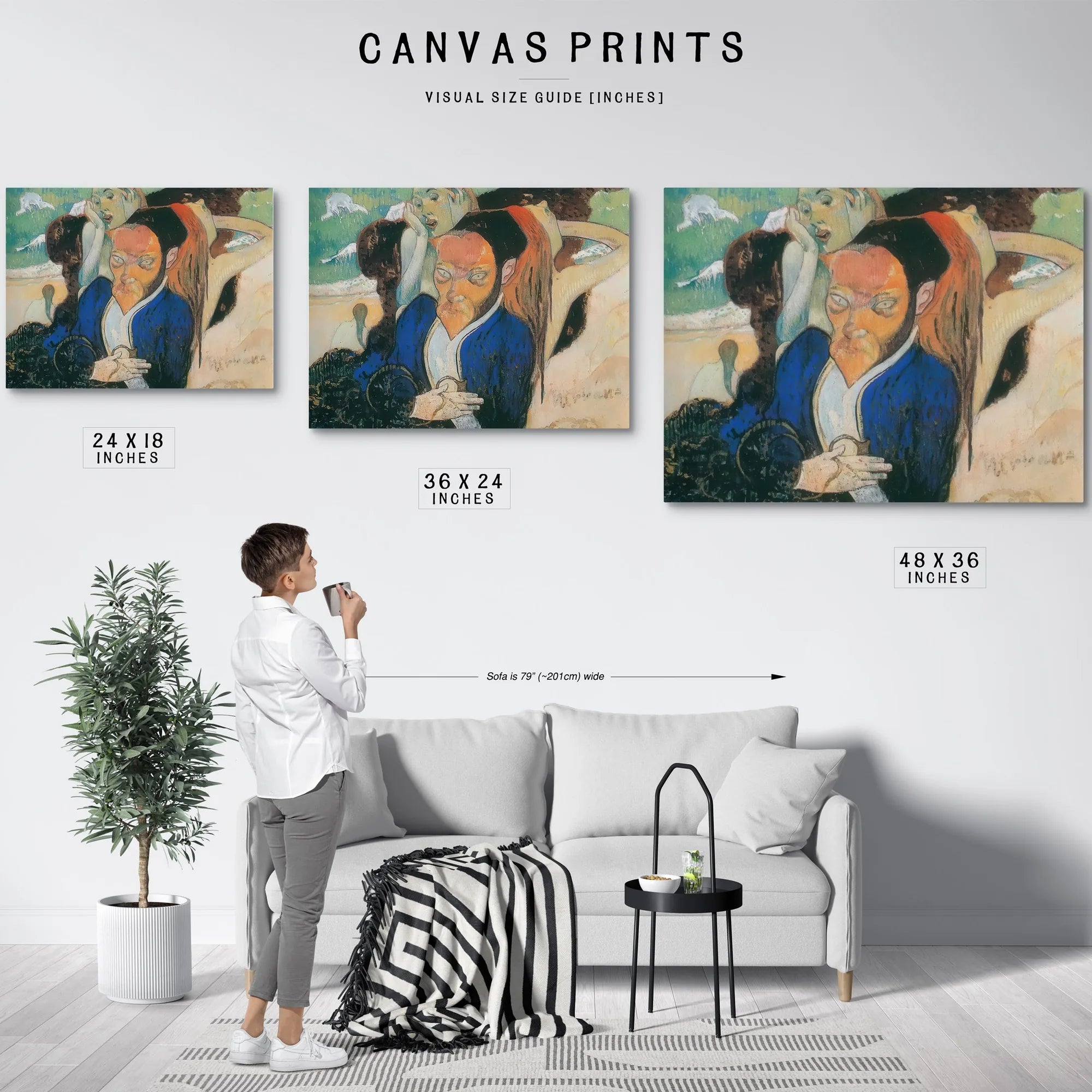 Nirvana ( Portrait Of Meyer De Haan) By Paul Gauguin Fine Art Print
