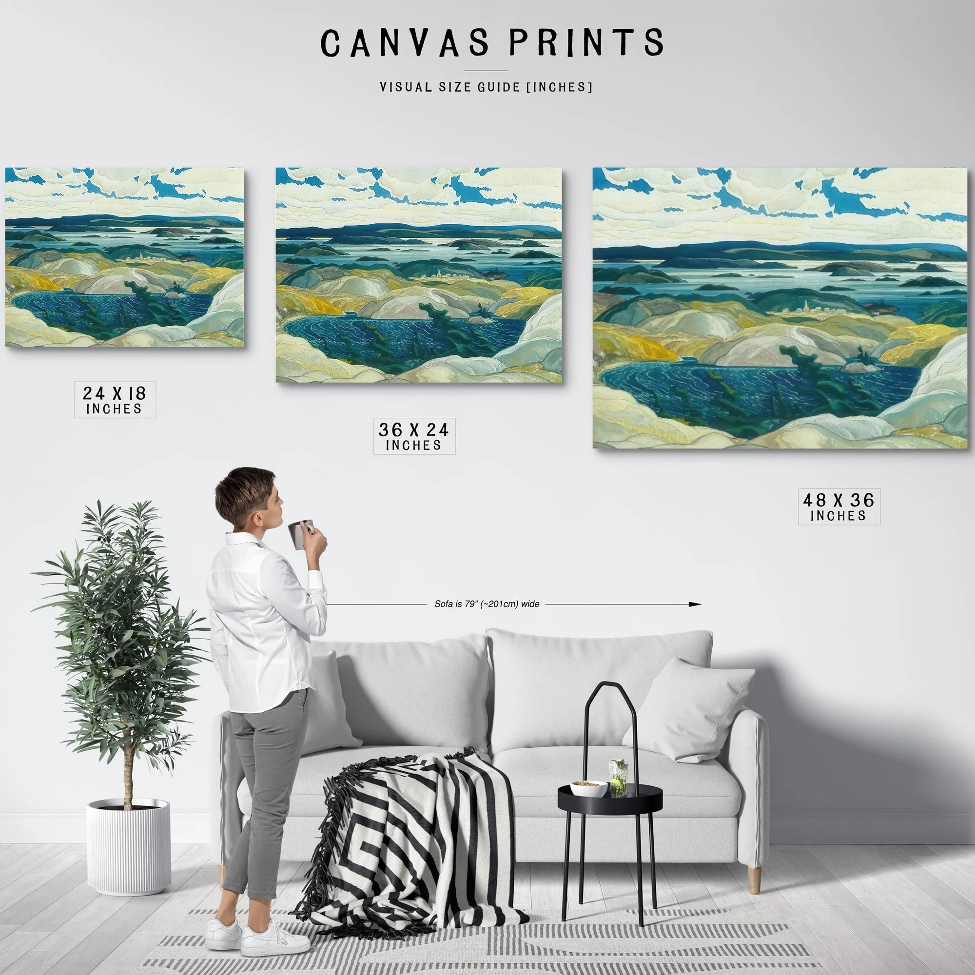 Bay Of Islands By Frank Carmichael Fine Art Print