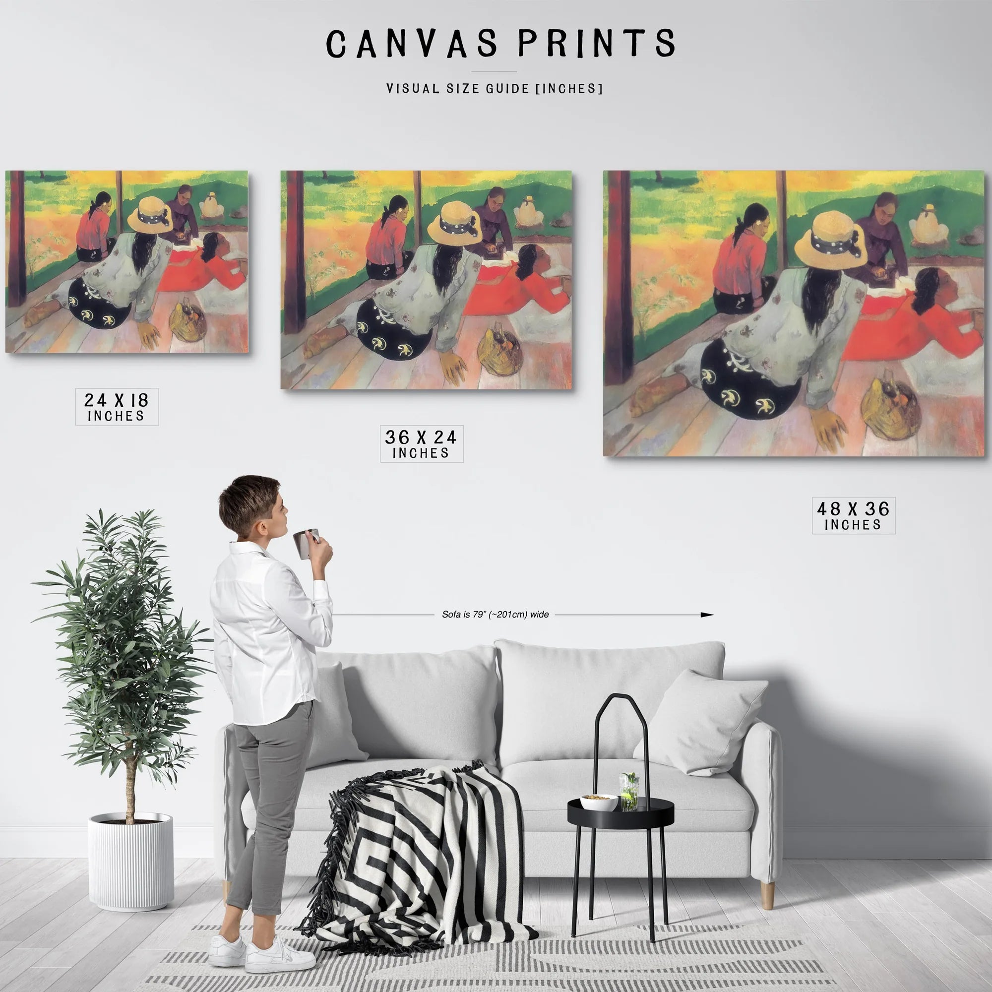 The Rest By Paul Gauguin Fine Art Print