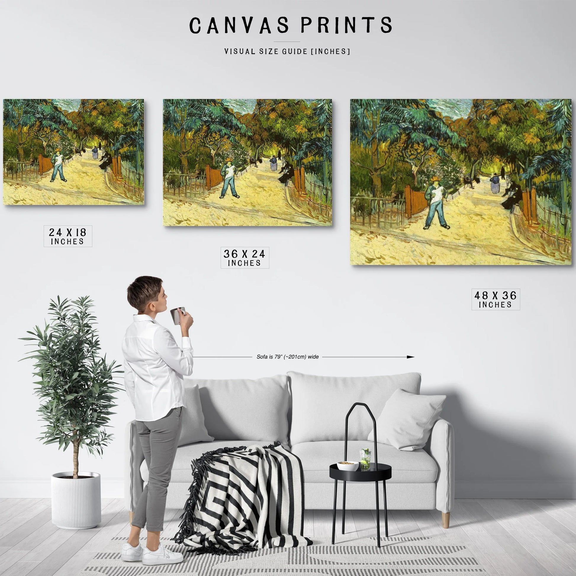 Entrance To The Public Gardens In Arles By Vincent Van Gogh Fine Art Print