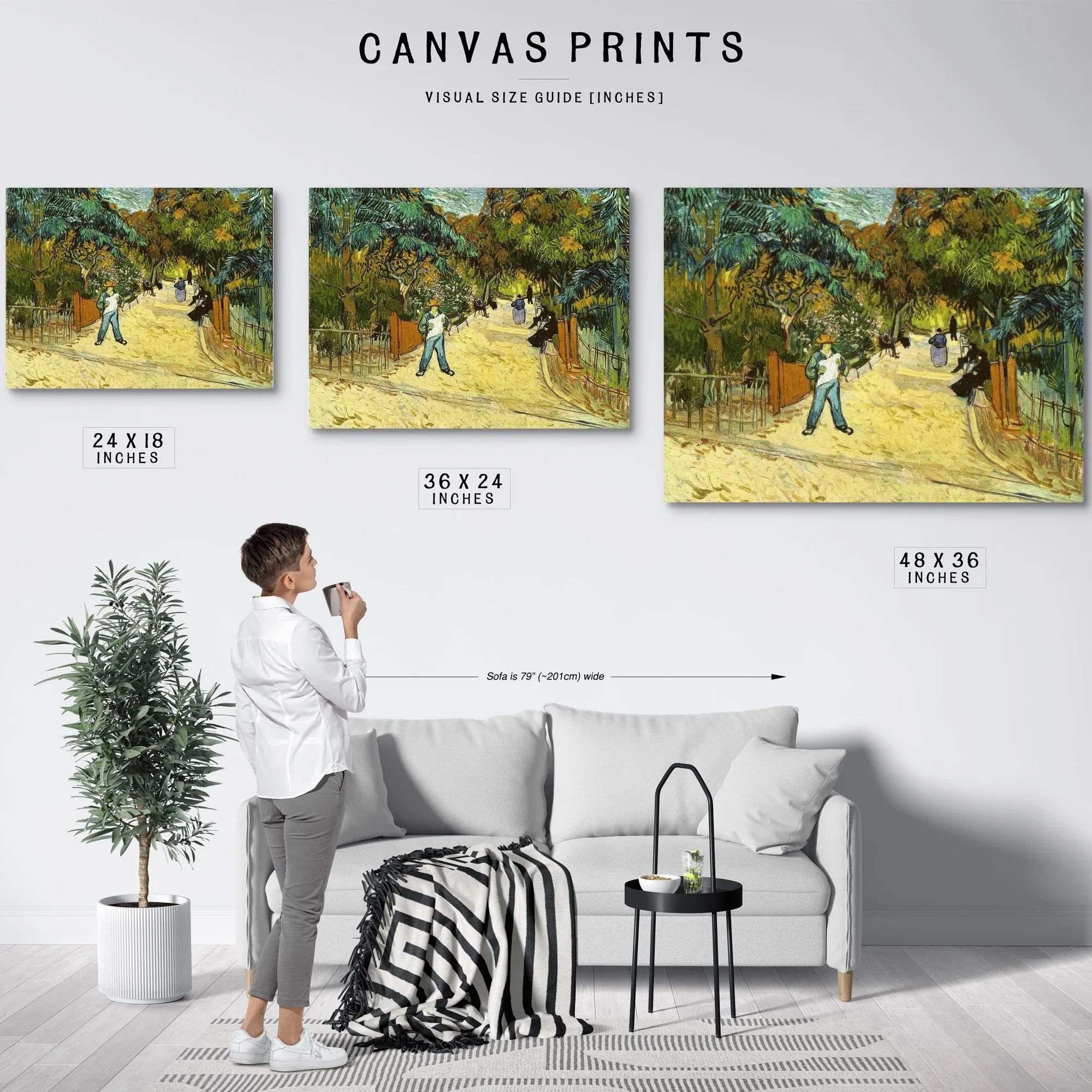 Entrance To The Public Gardens In Arles By Vincent Van Gogh Fine Art Print