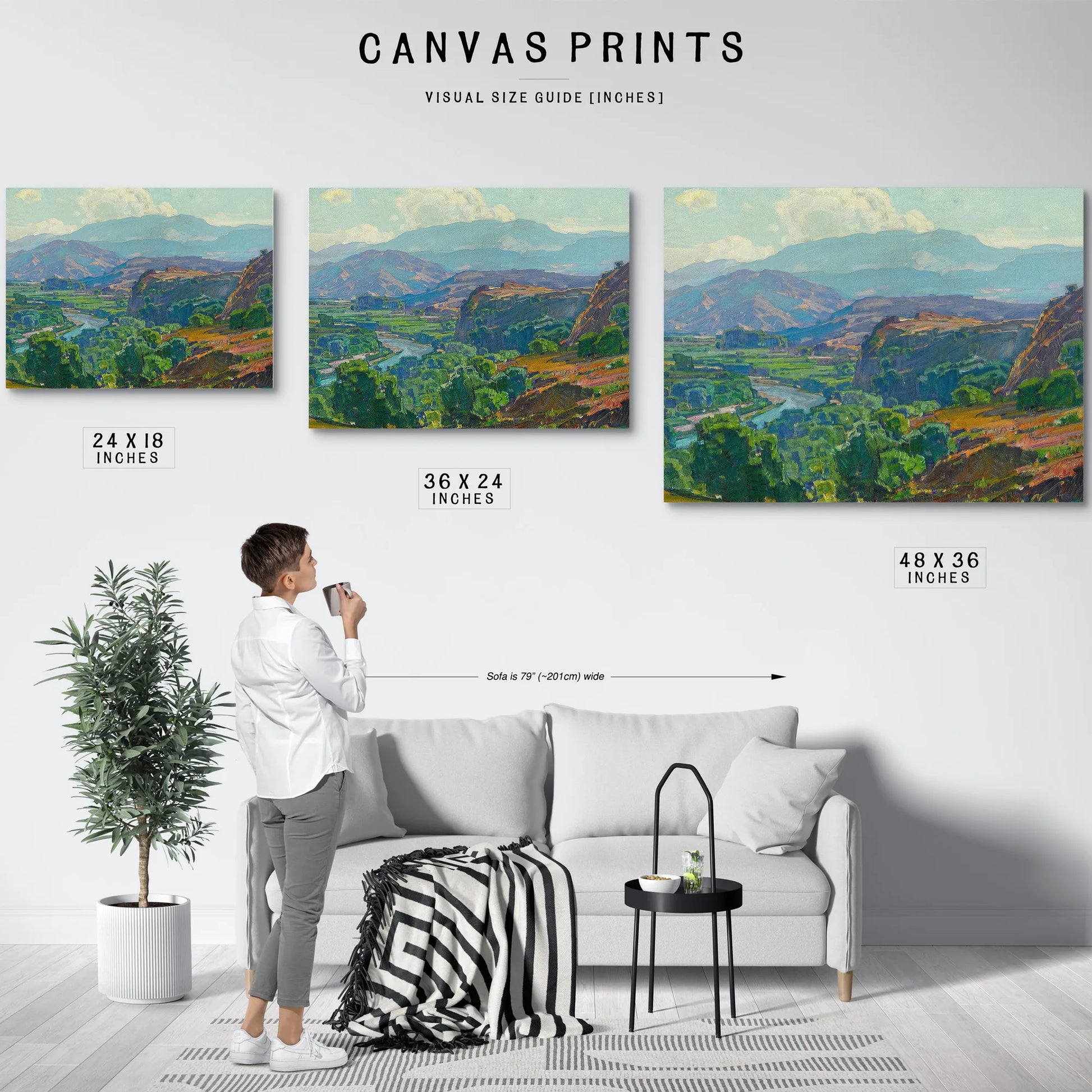 Misty Morning Santa Ana Canyon By William Wendt Fine Art Print