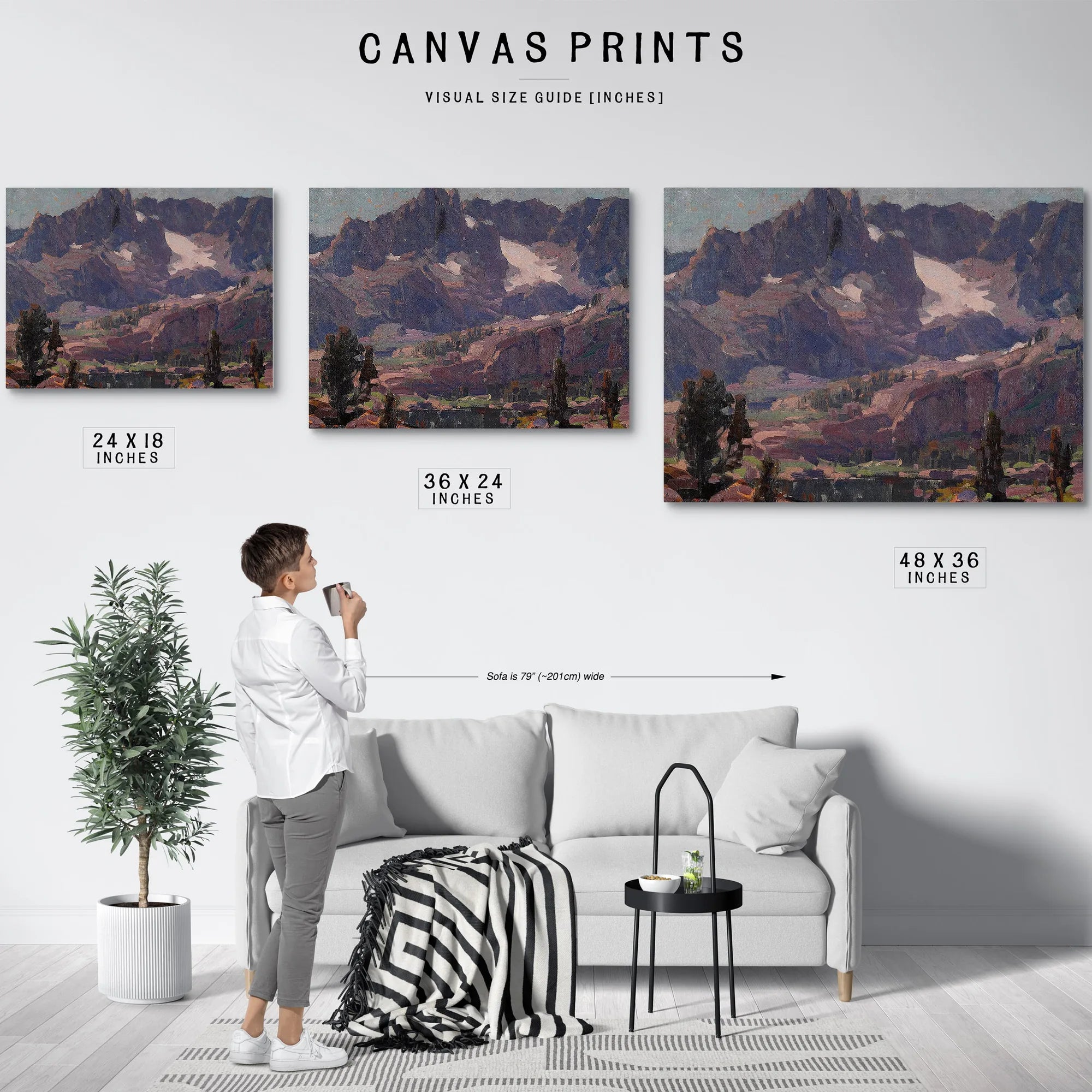Mountains Of Granite, Sierras By Edgar Payne Fine Art Print